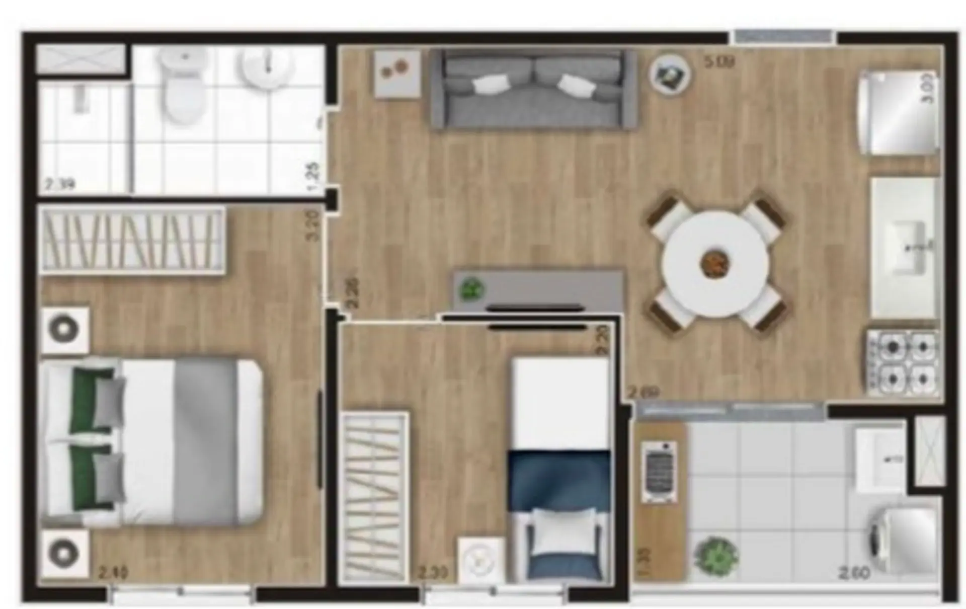 Planta 3 – Inter Kazzas Interlagos