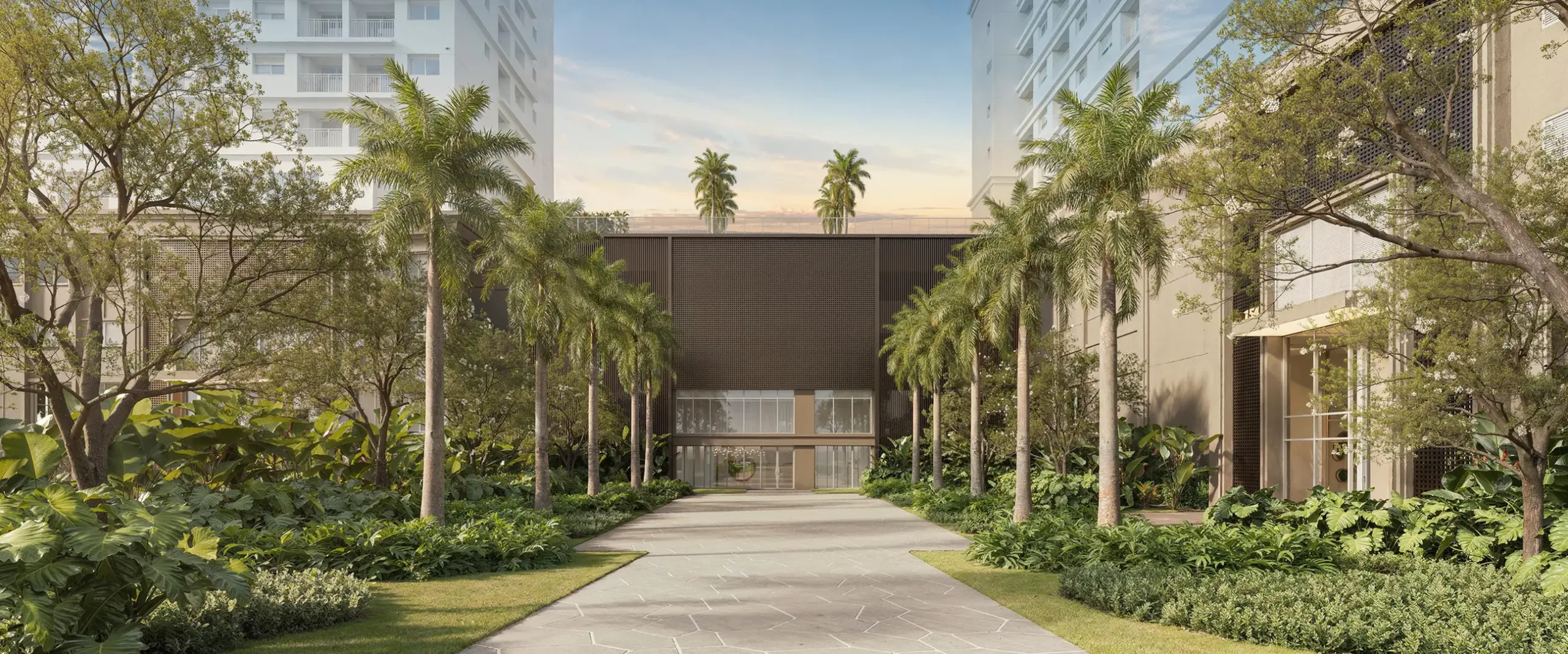 Fachada Jardins da Hípica Apartments – Fase 1 – Alto da Boa Vista