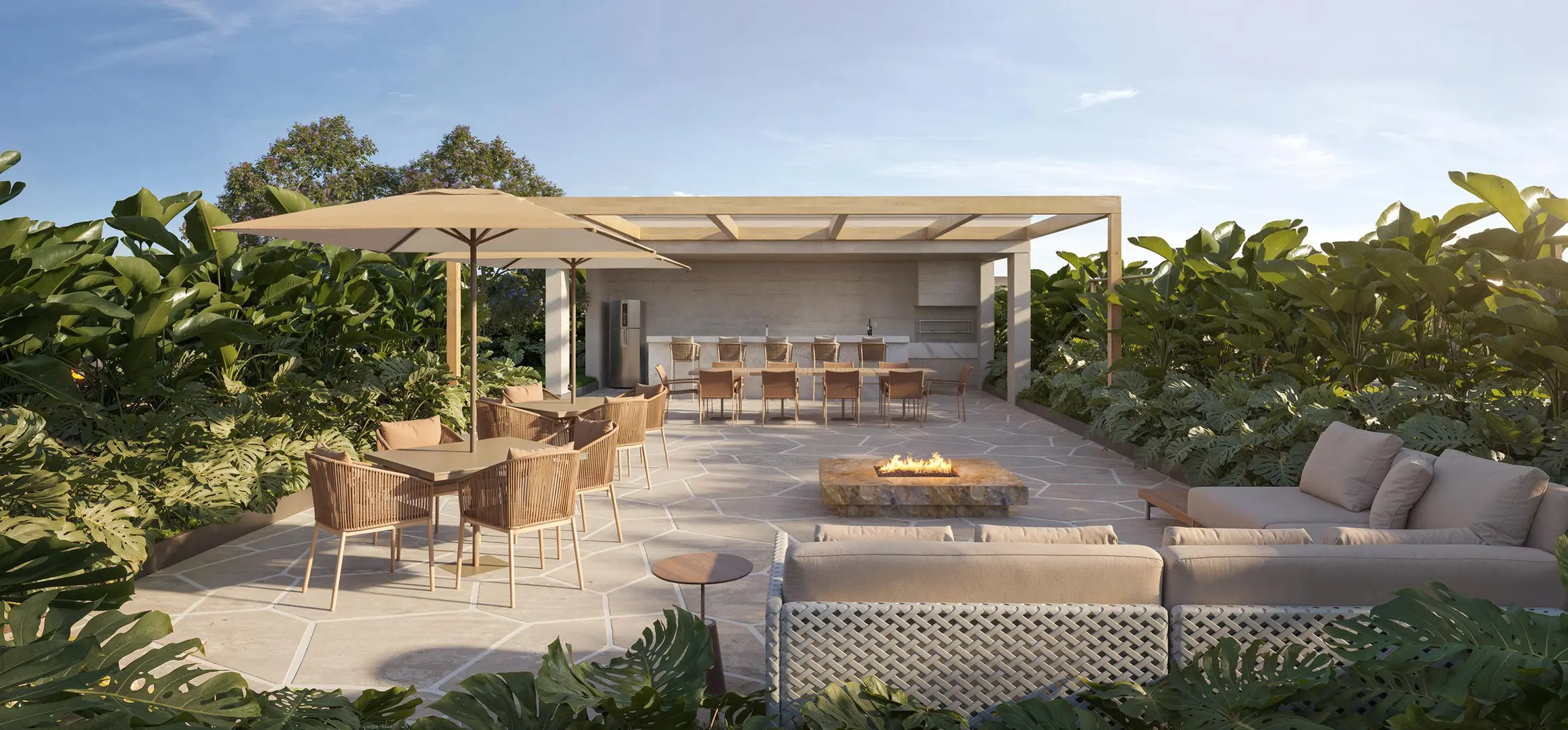 Jardins da Hípica Apartments — área de lazer 7