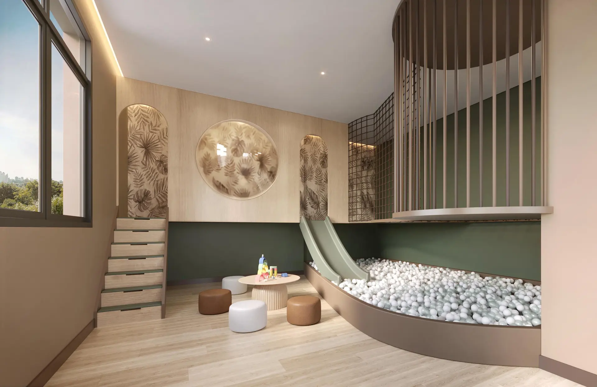 Jardins da Hípica Apartments — área de lazer 5