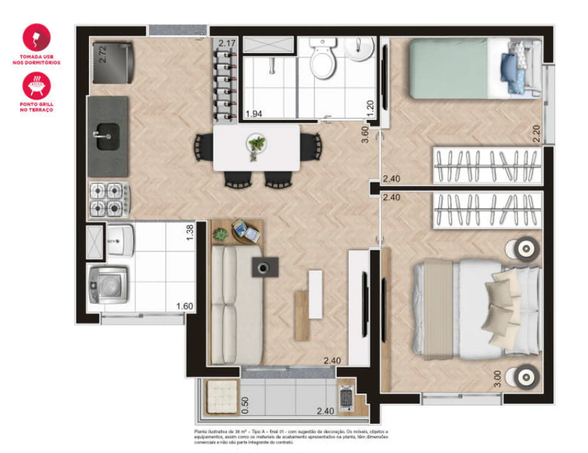 Planta 1 – K Vila Mascote