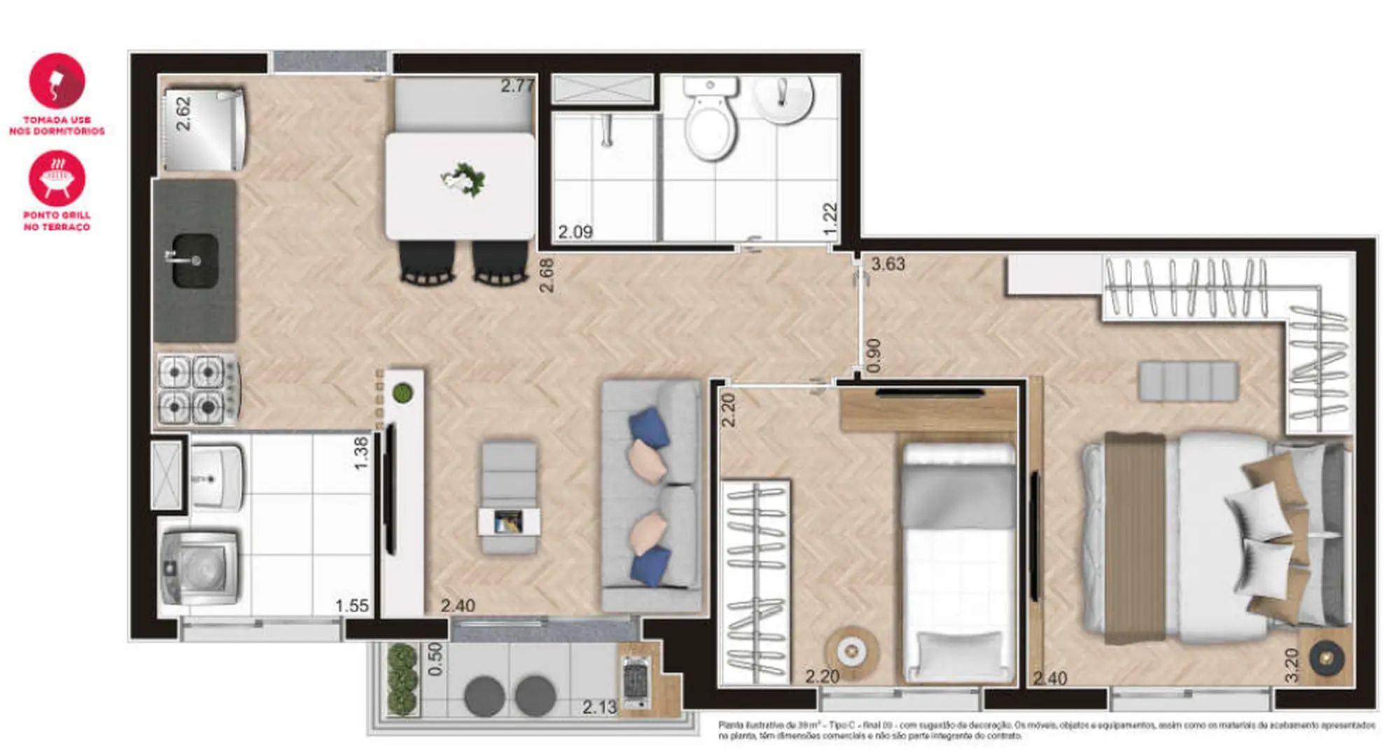 Planta 2 – K Vila Mascote