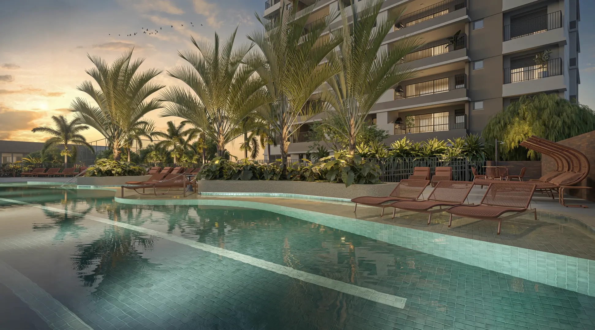 Landmark Santa Cruz — área de lazer 1
