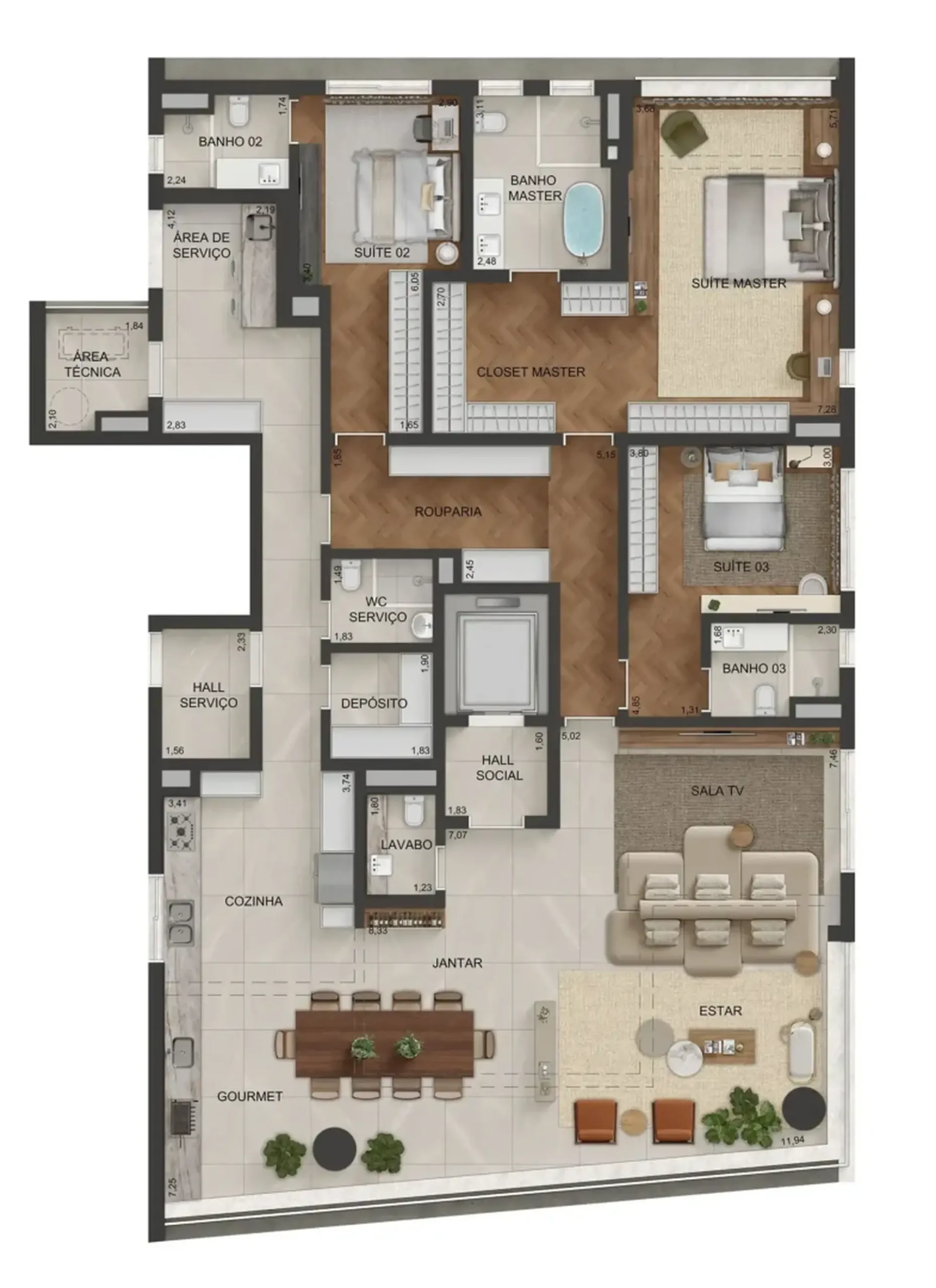 Planta 2 – Lindenberg Vista Alto de Pinheiros