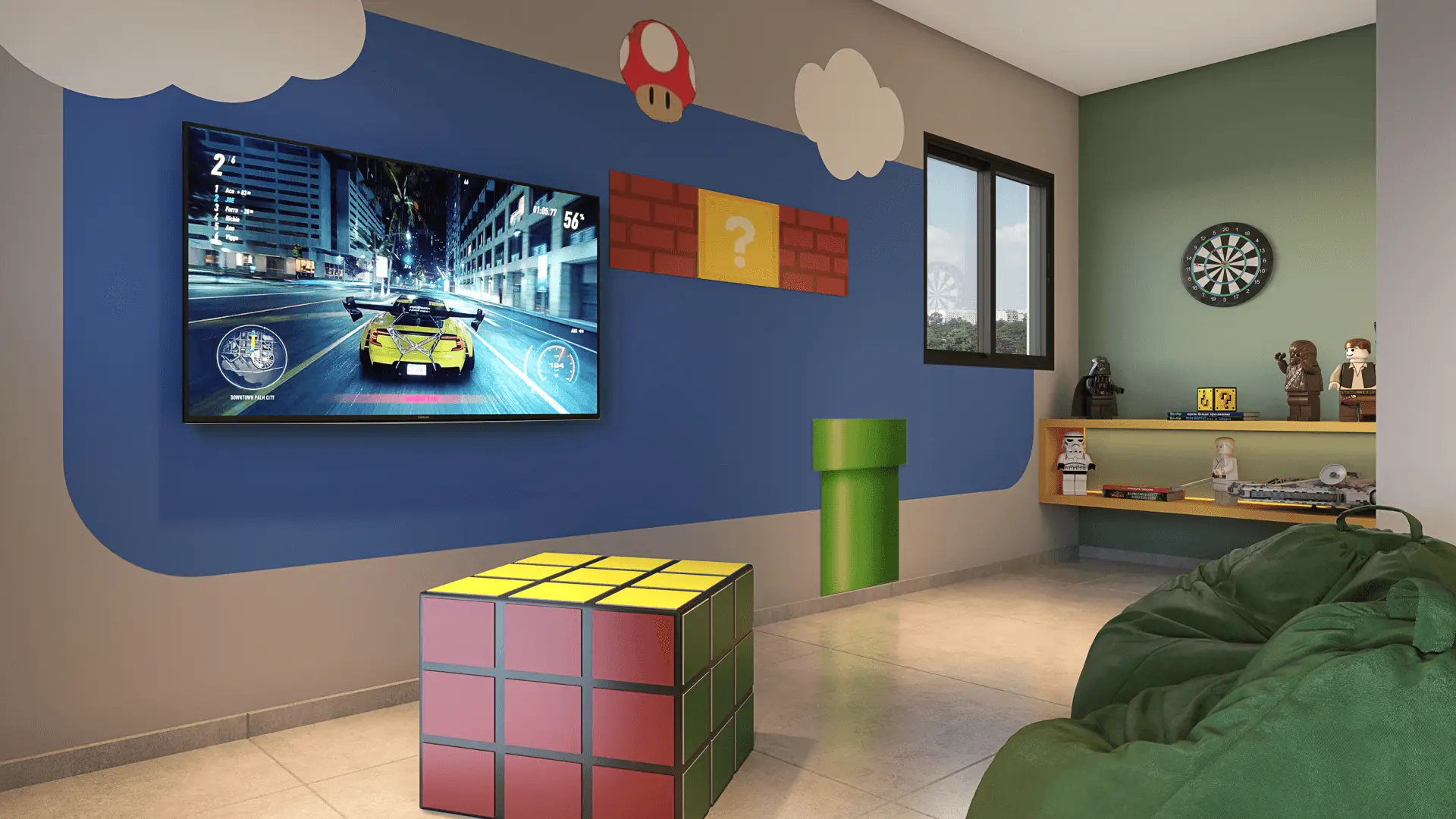 Line Barra Funda Residence — área de lazer 4
