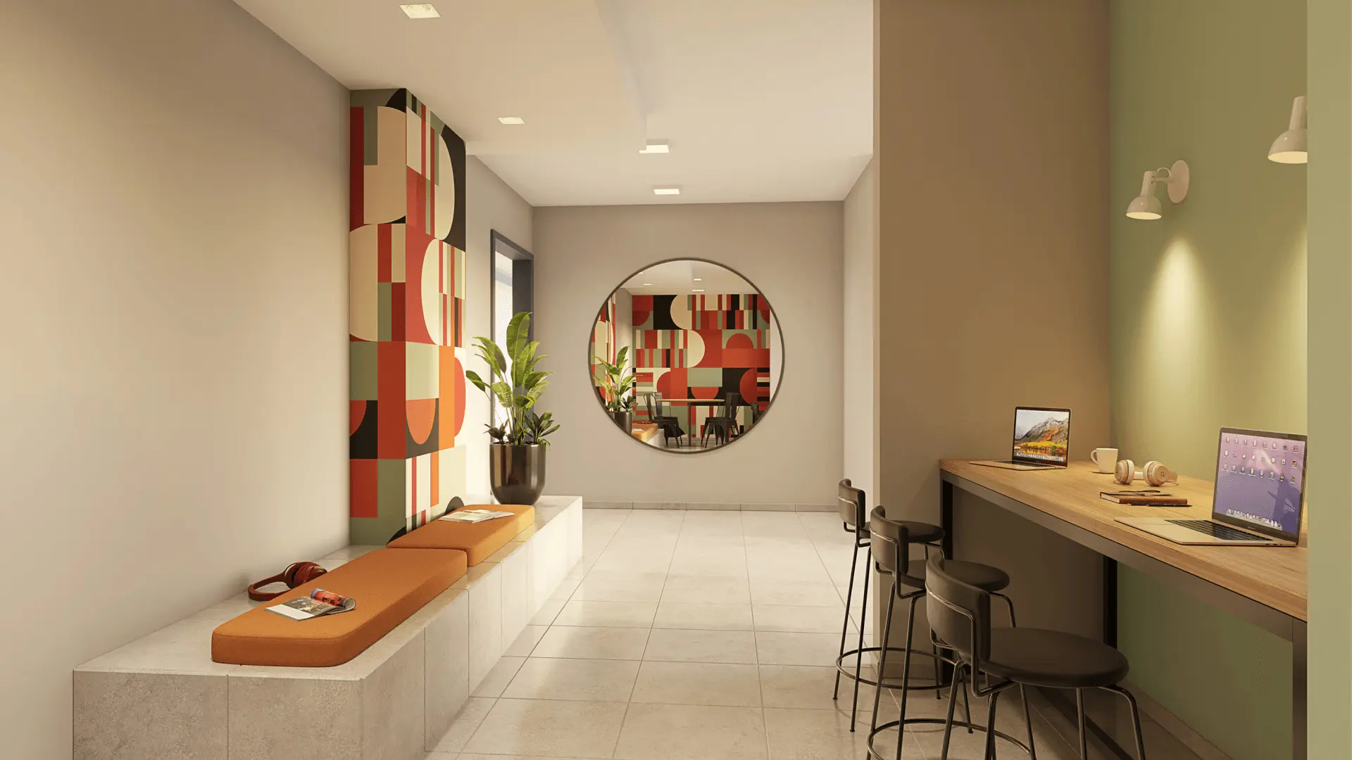 Line Barra Funda Residence — área de lazer 3
