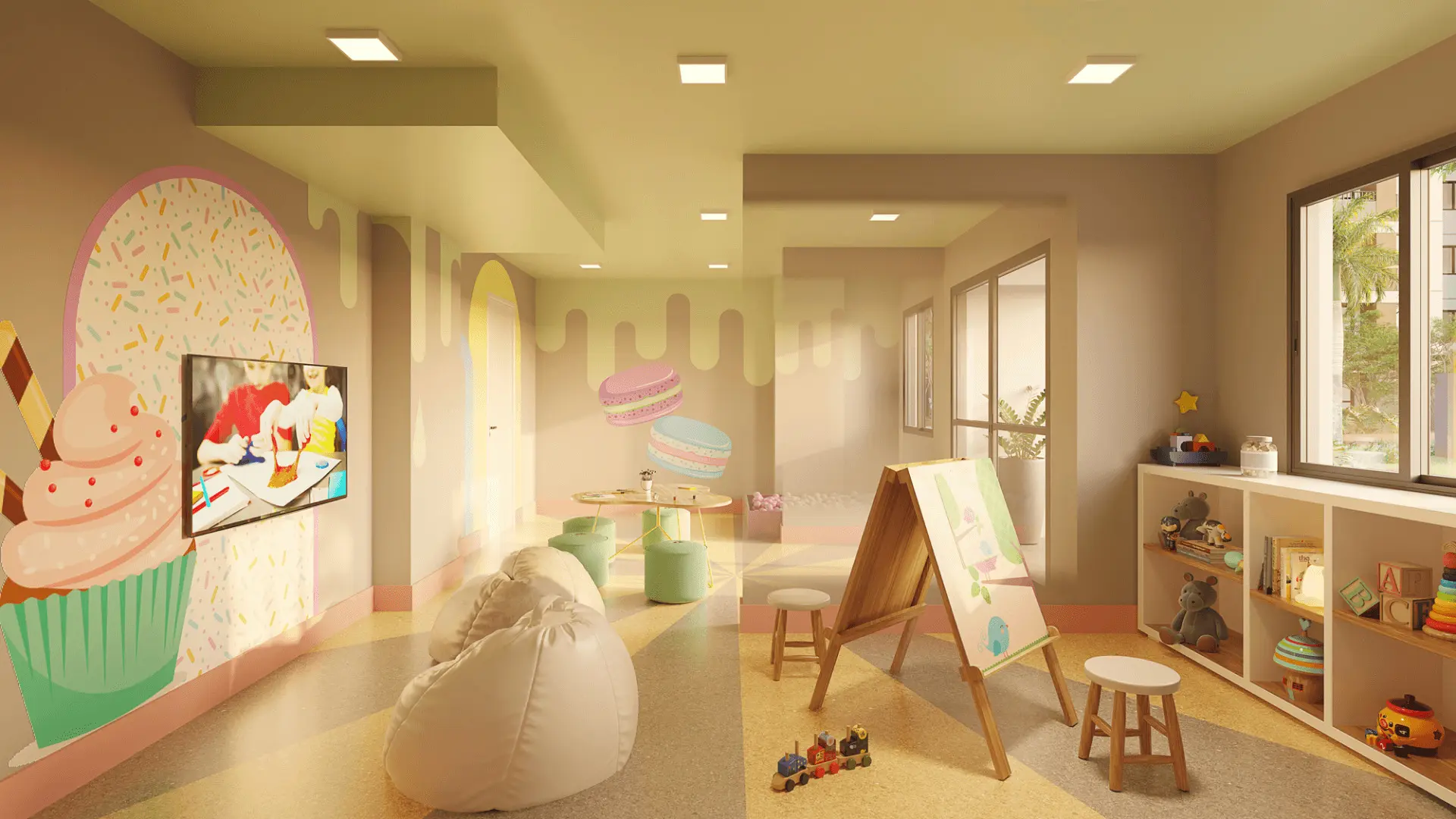Line Barra Funda Residence — área de lazer 5