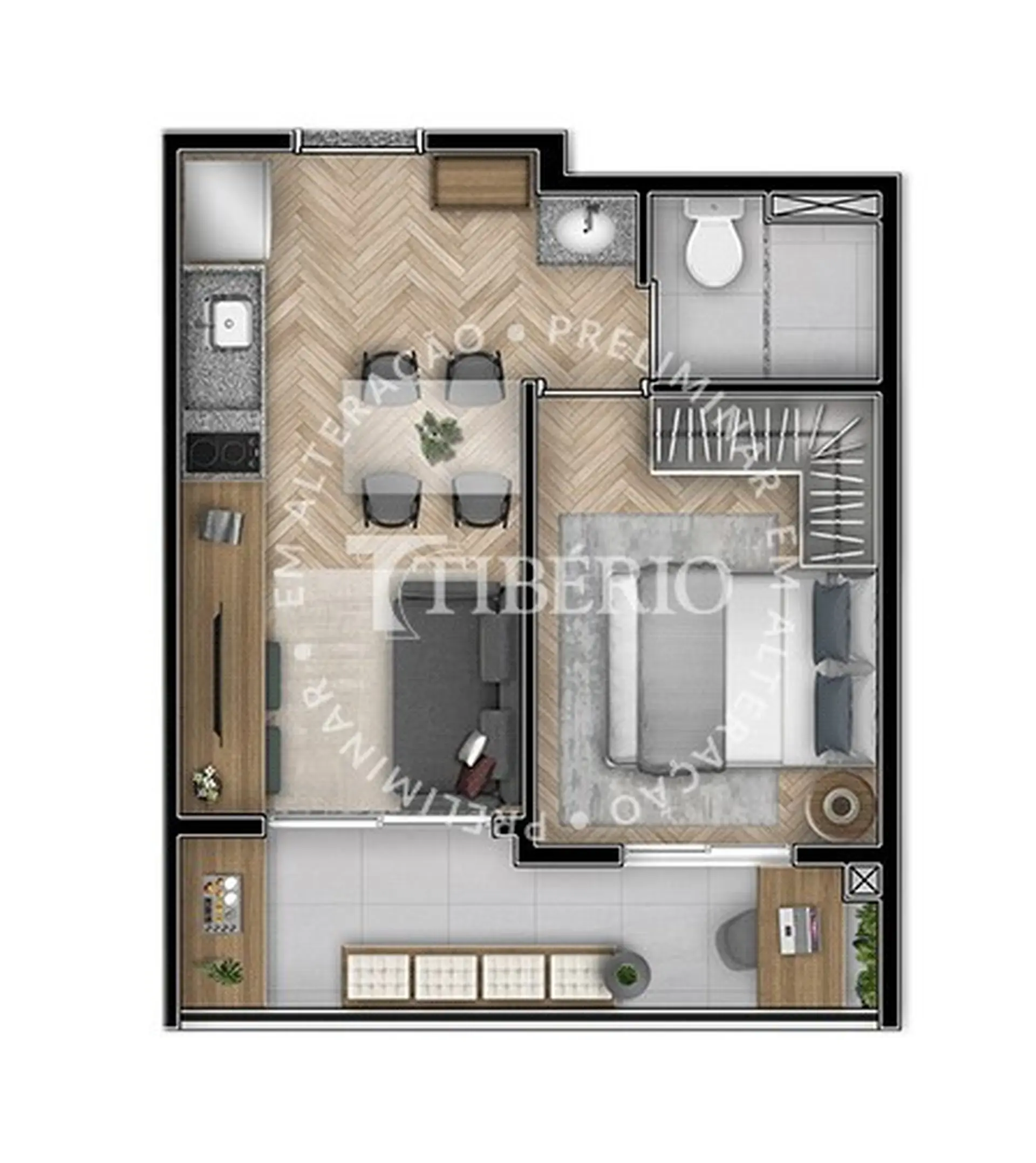Planta 4 – Link Alto da Boa Vista