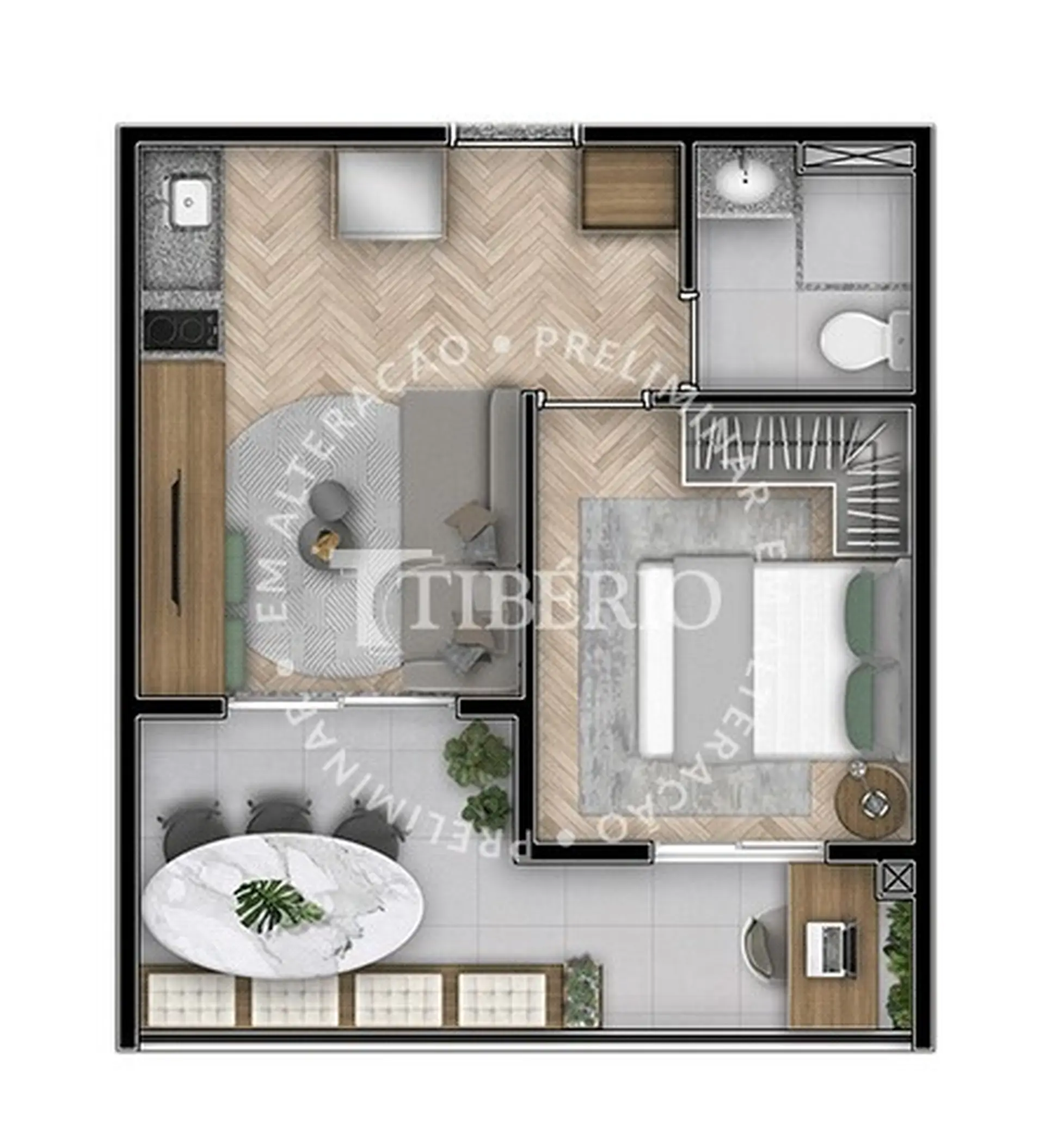 Planta 3 – Link Alto da Boa Vista