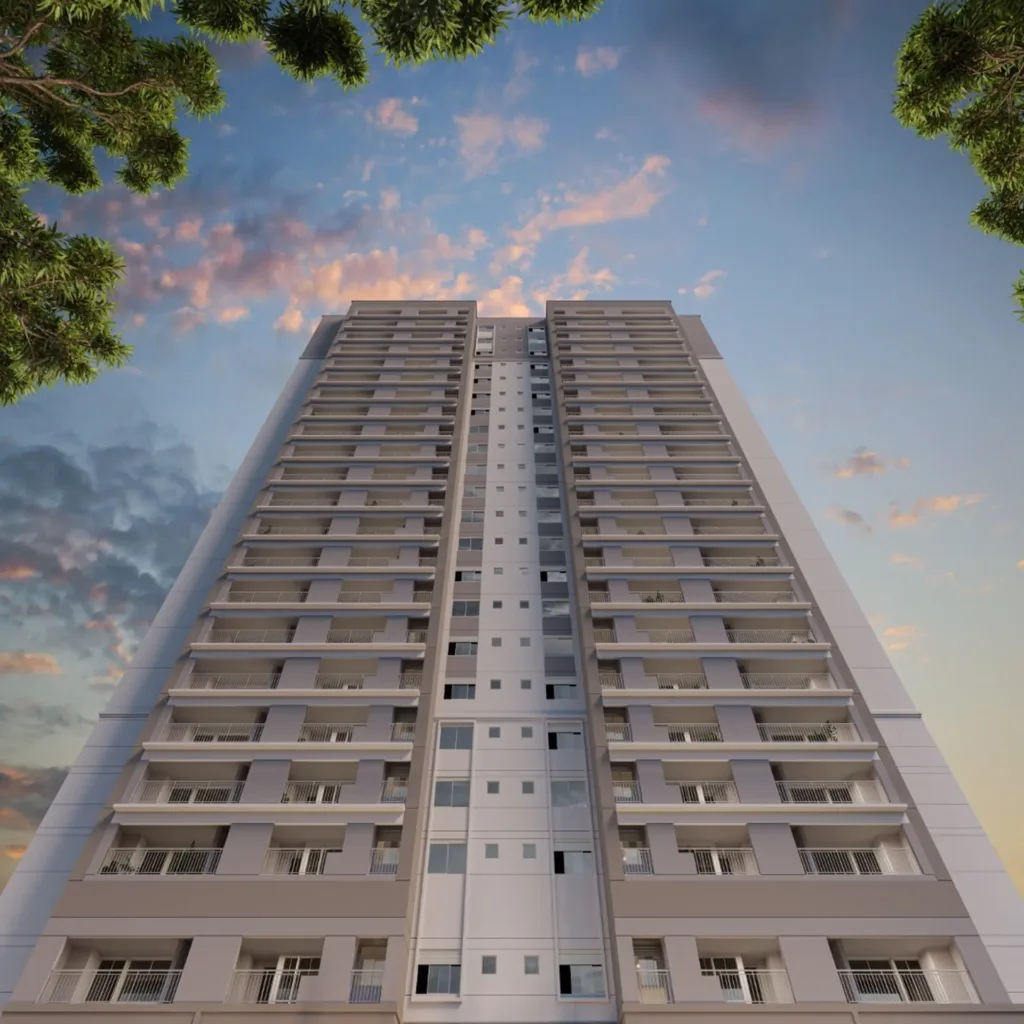 Fachada do empreendimento Living Only Ipiranga