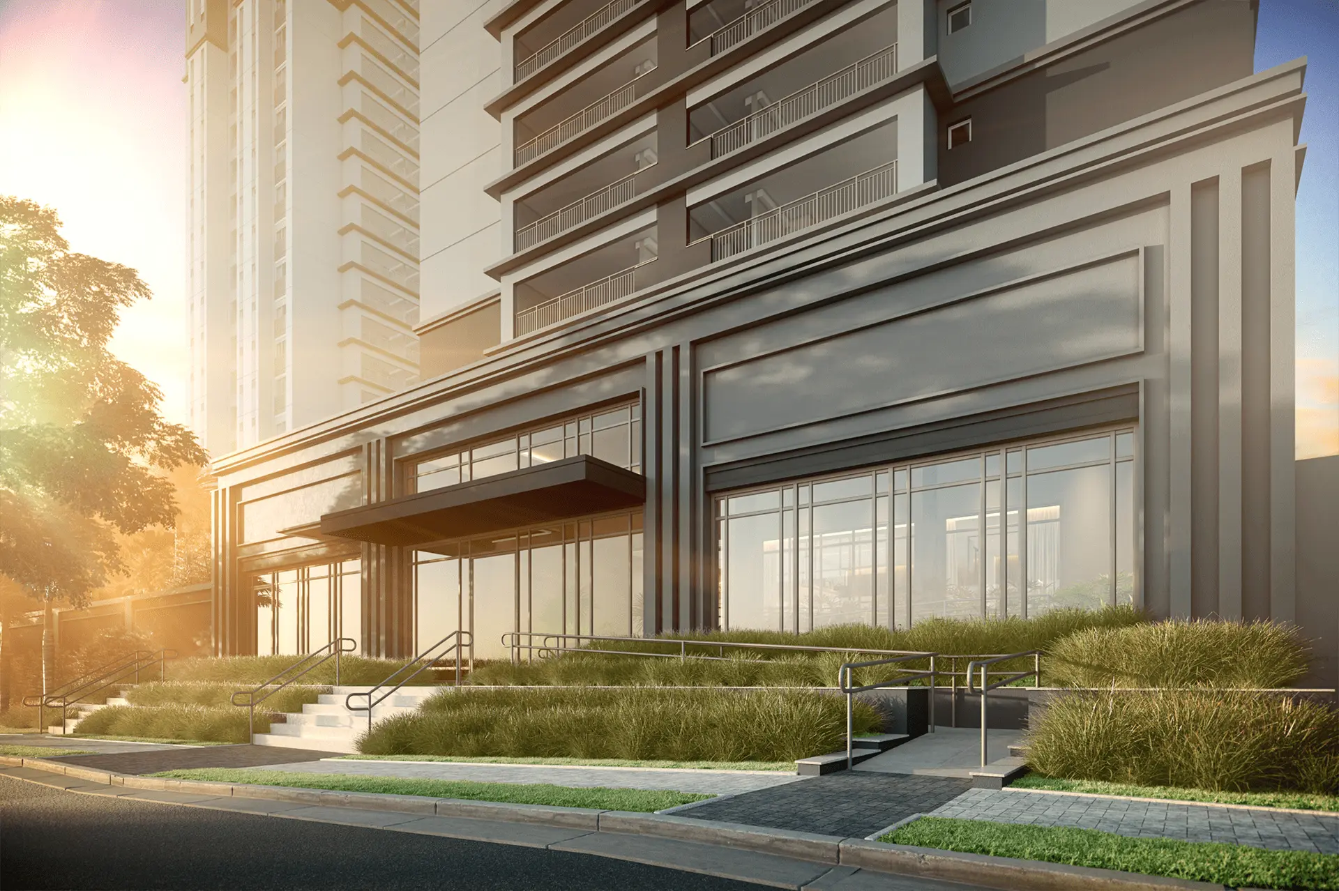 Fachada Living Pacific Belém – Belém