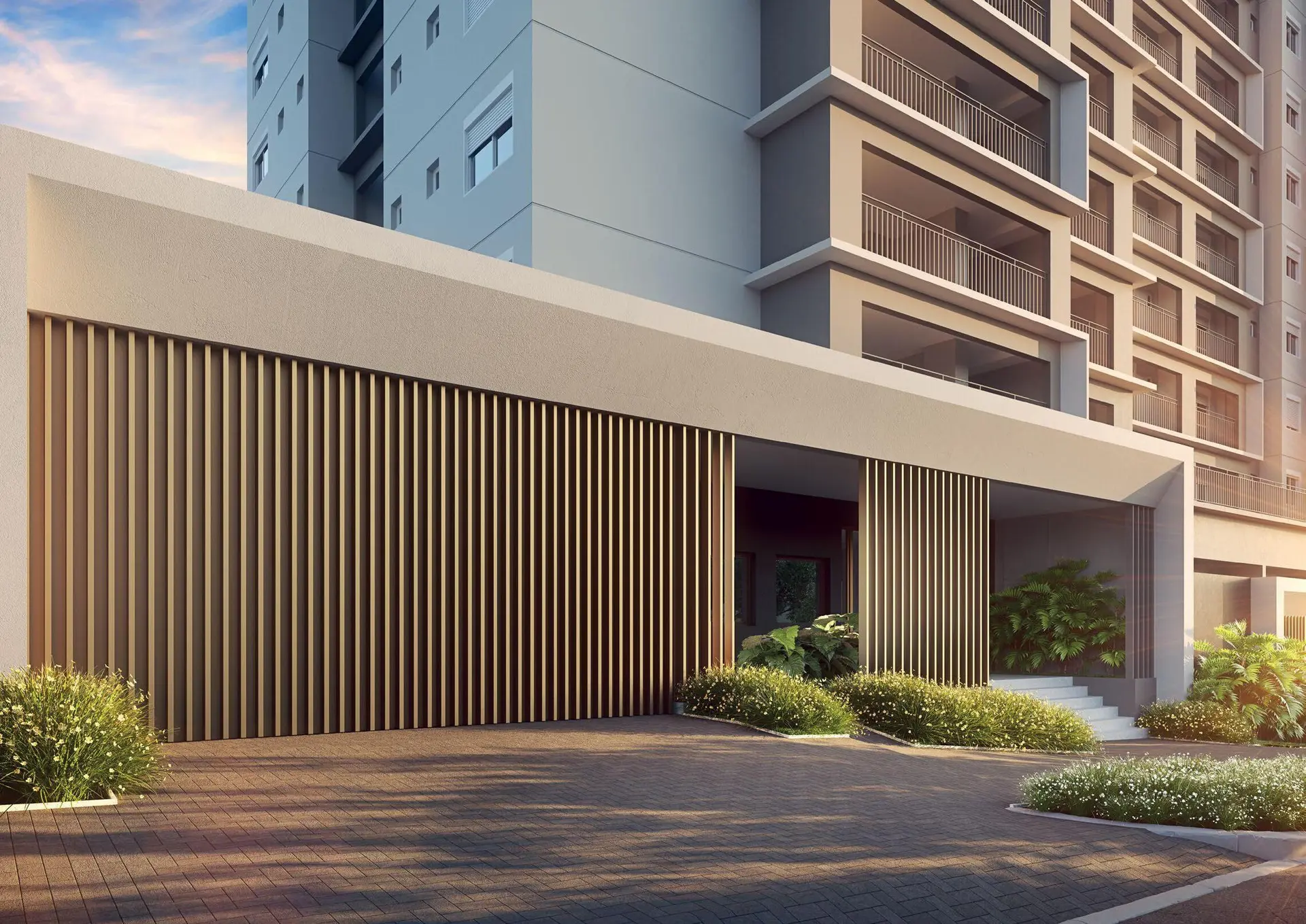 Fachada Living Wellness Aclimação – Aclimação