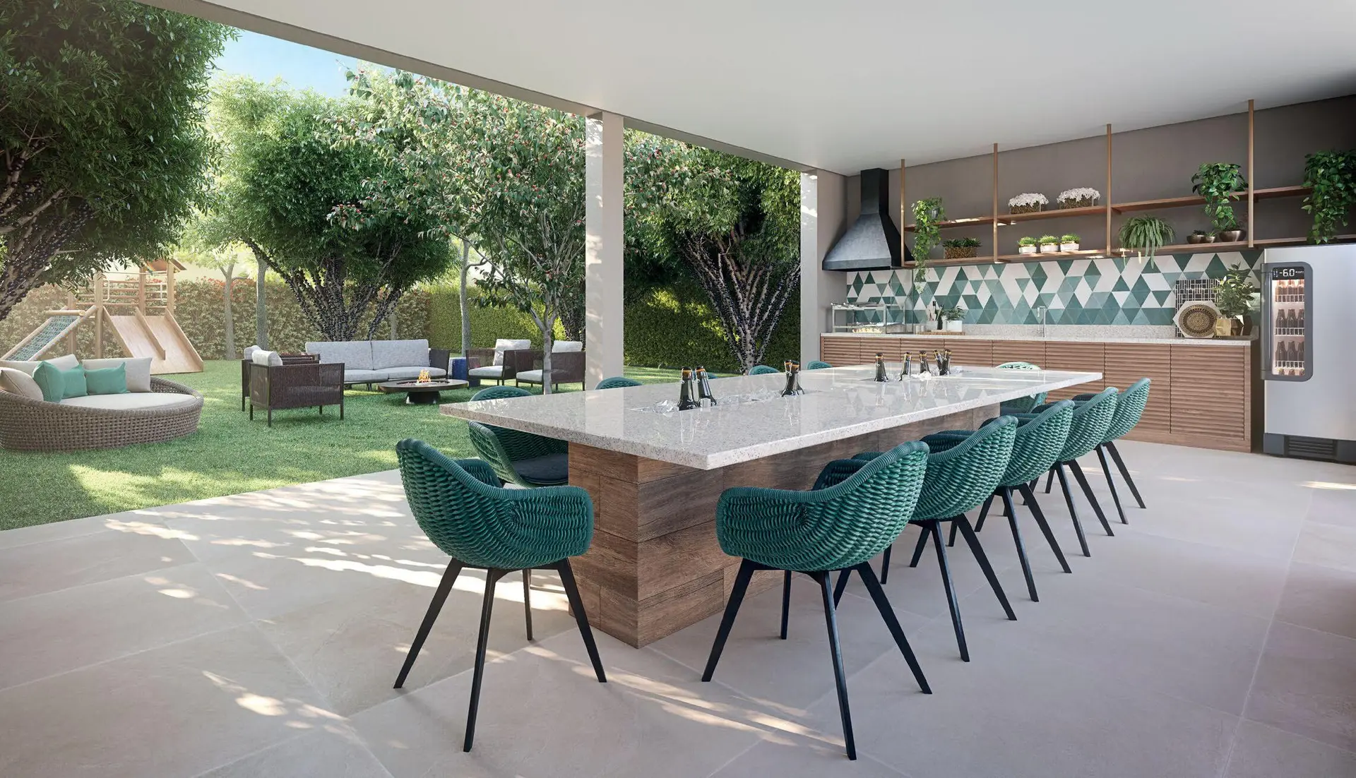 Living Wellness Aclimação — área de lazer 6