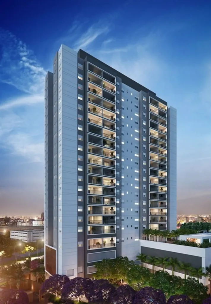 Fachada do empreendimento Living Wish Panamby