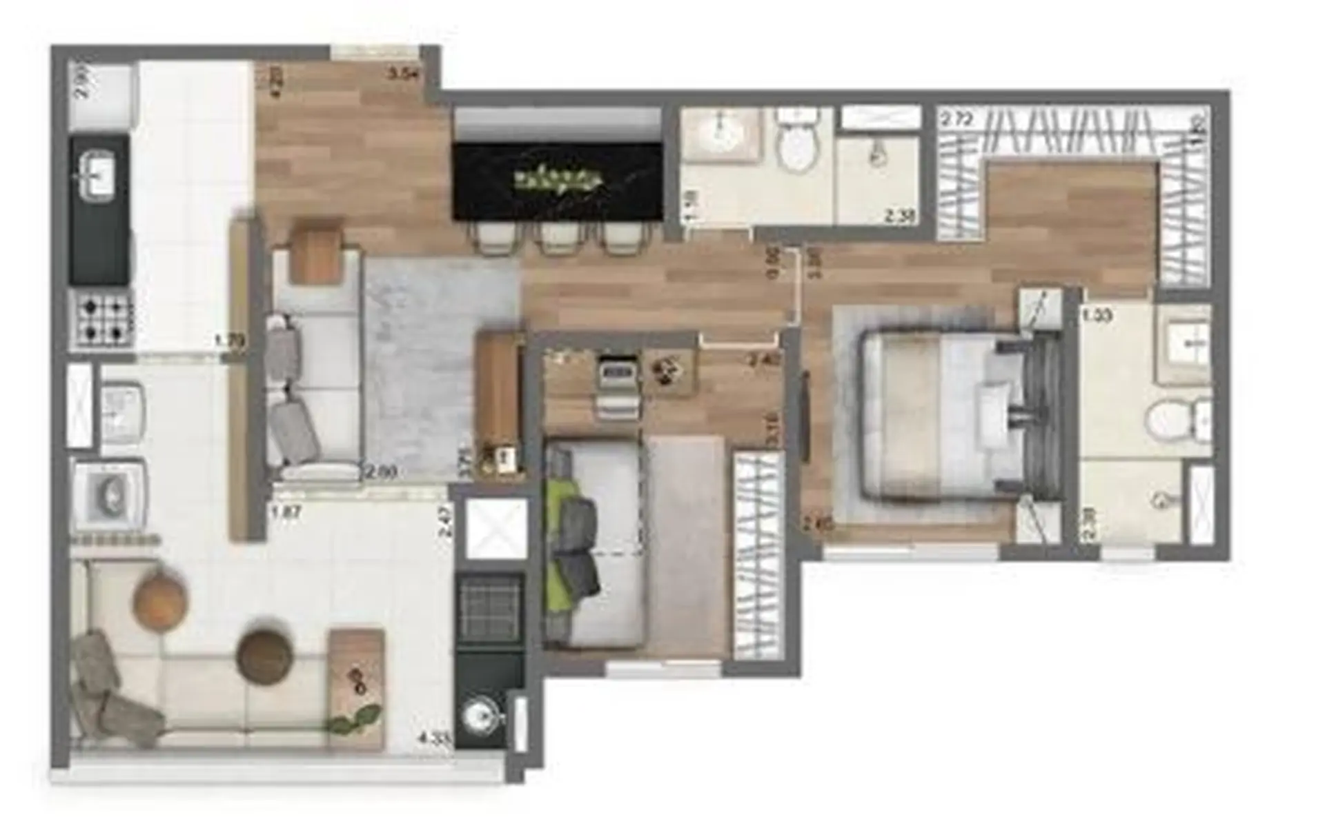 Planta 2 – Living Wish Panamby