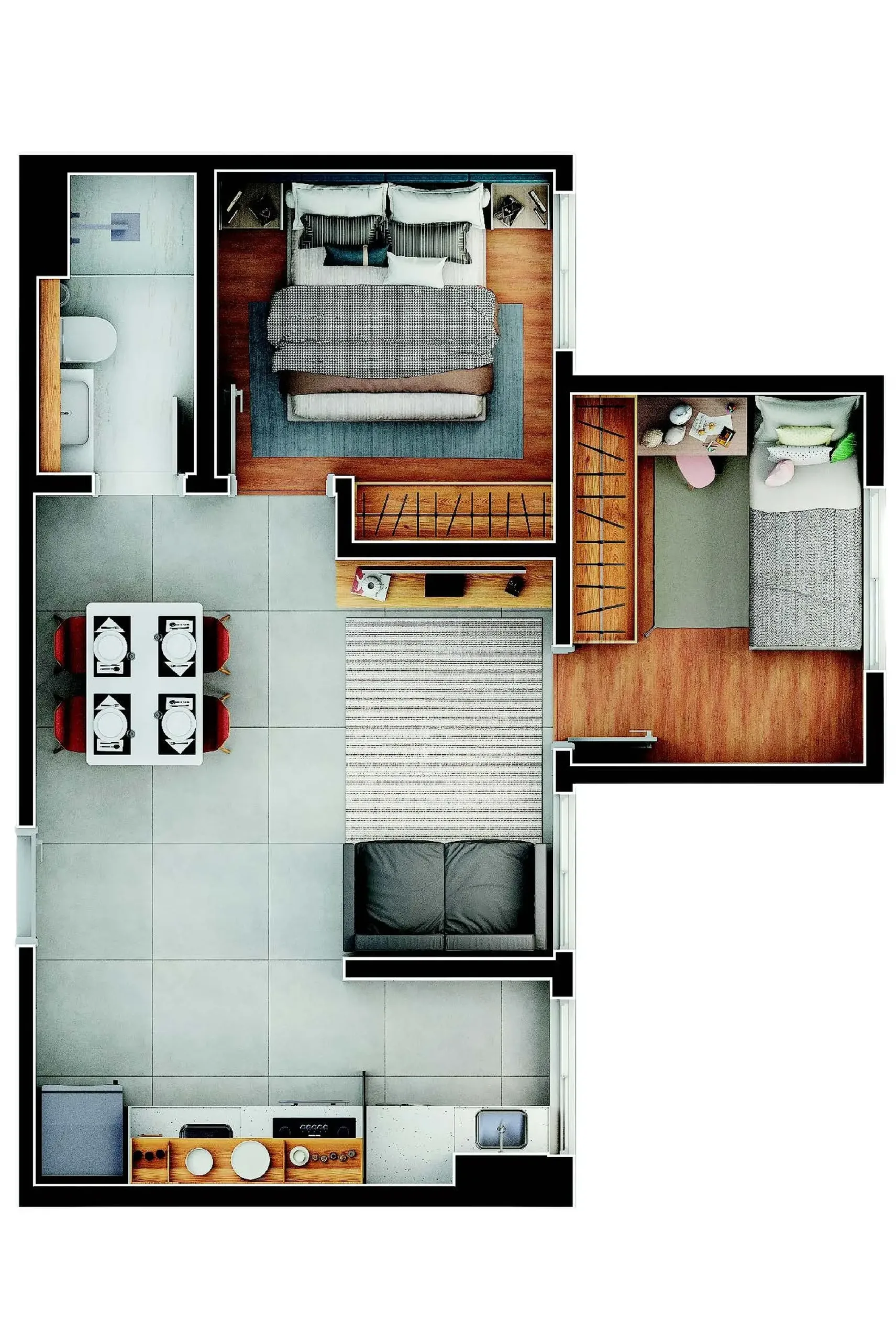 Planta 1 – Livus Vila Santa Catarina