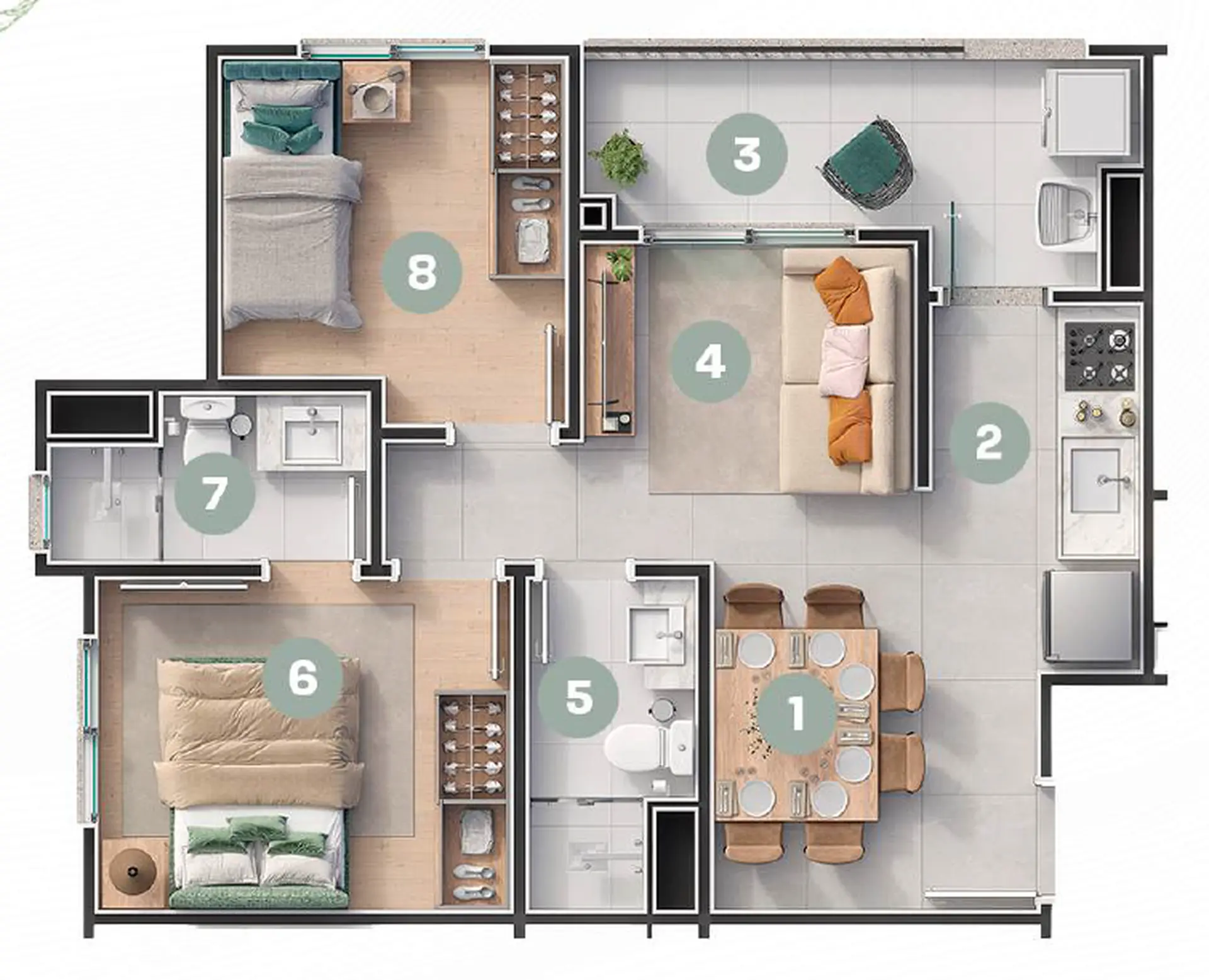 Planta 1 – Livus Vila Sônia