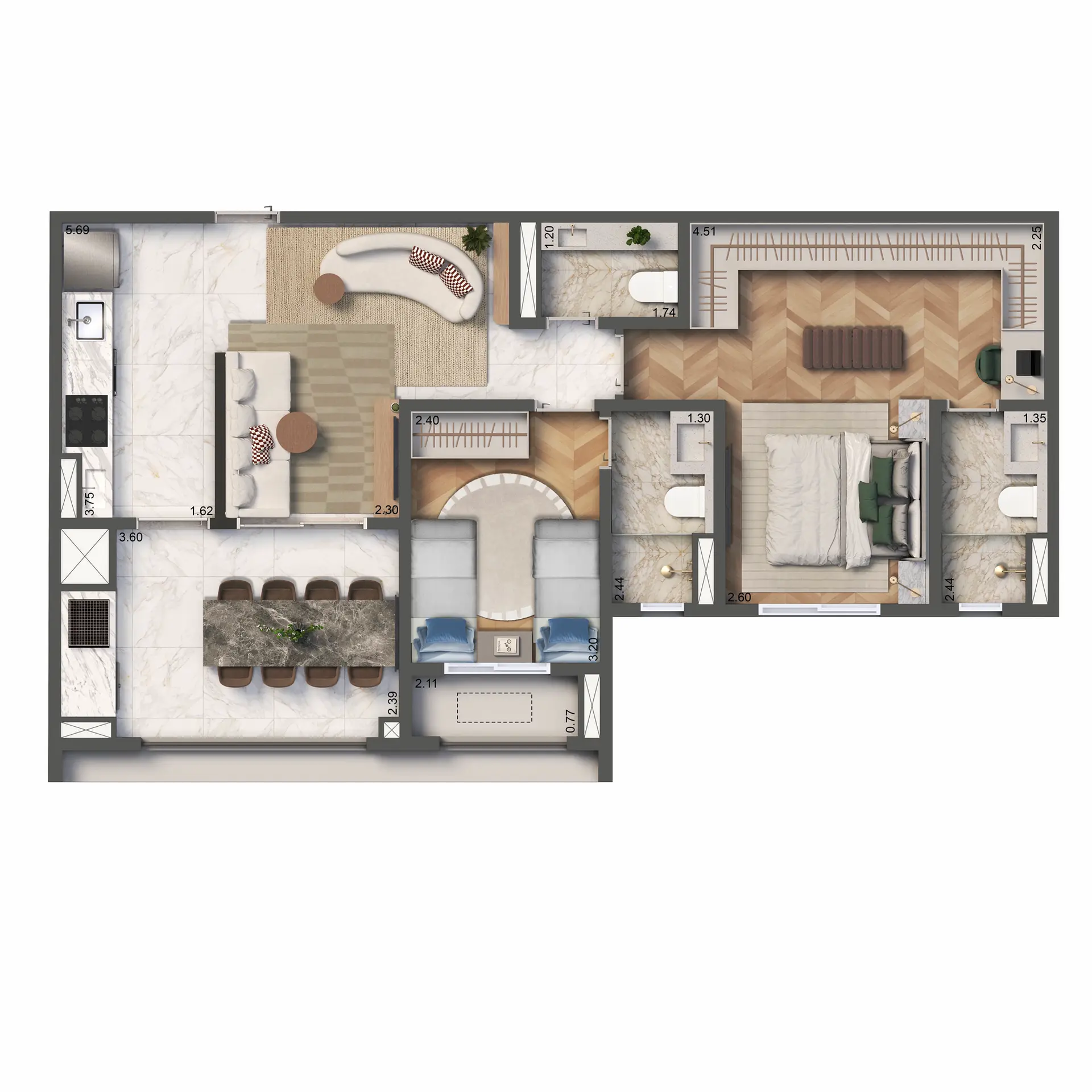 Planta 3 – Mediterranée By Living
