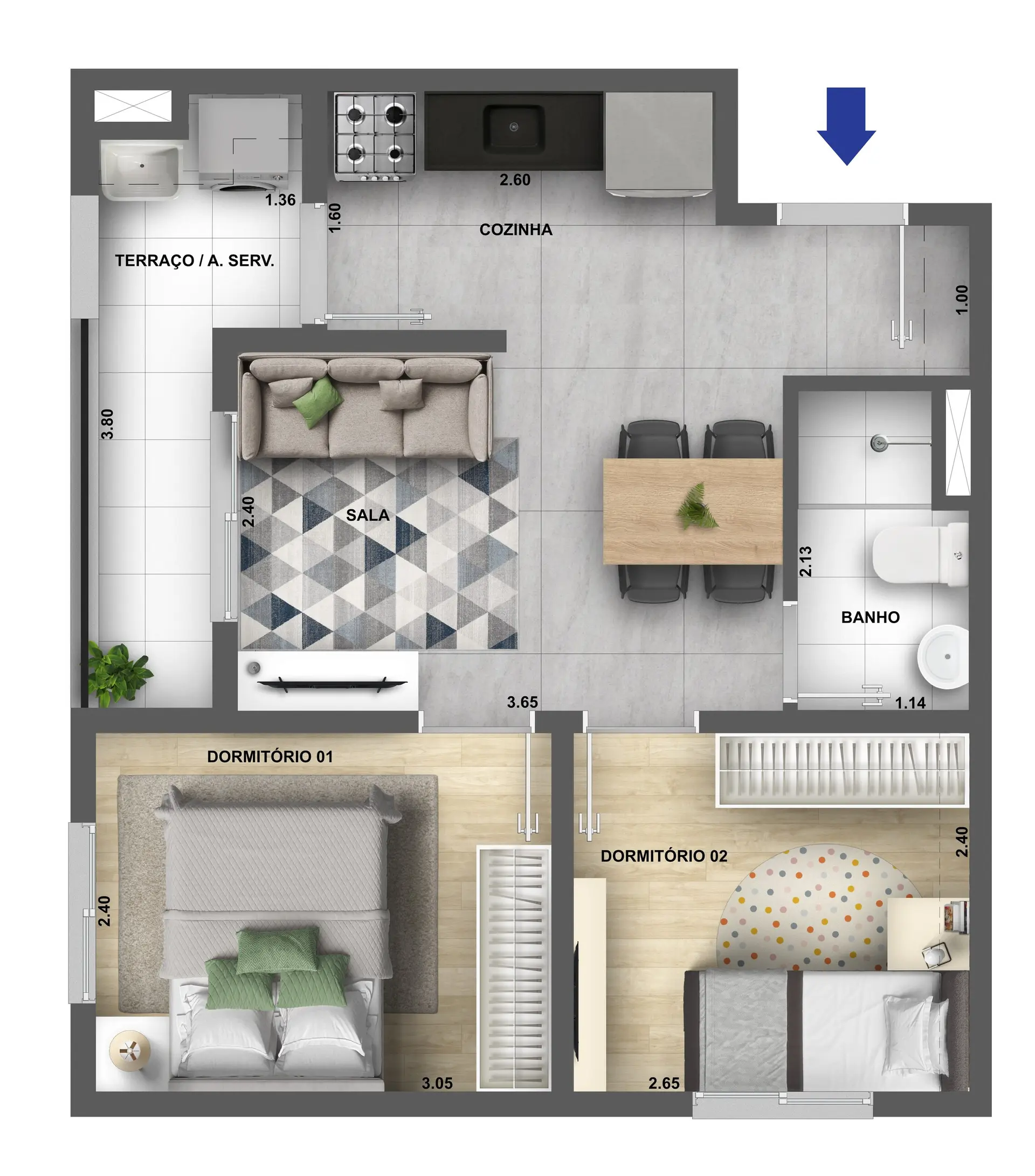 Planta 2 – Mérito Belenzinho