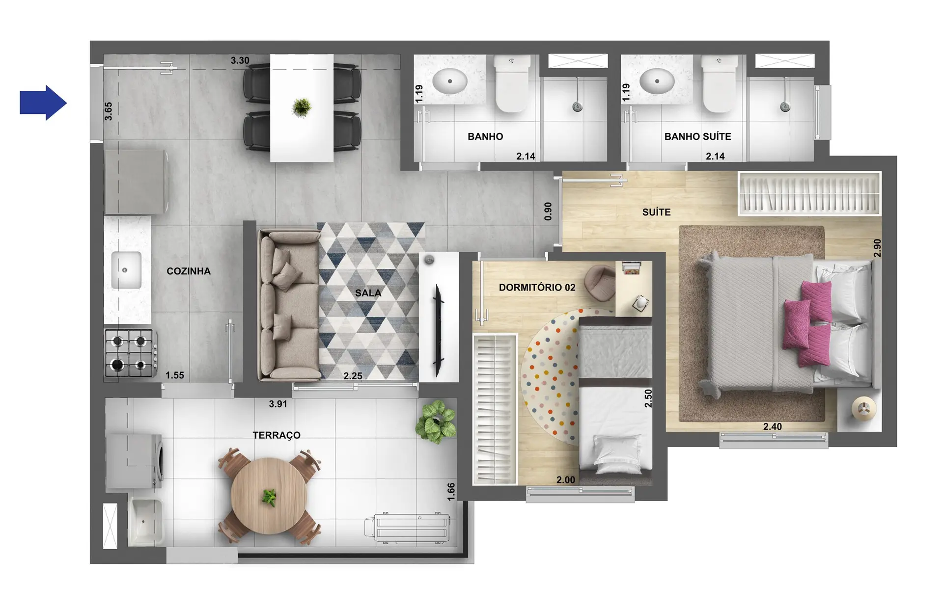 Planta 4 – Mérito Belenzinho