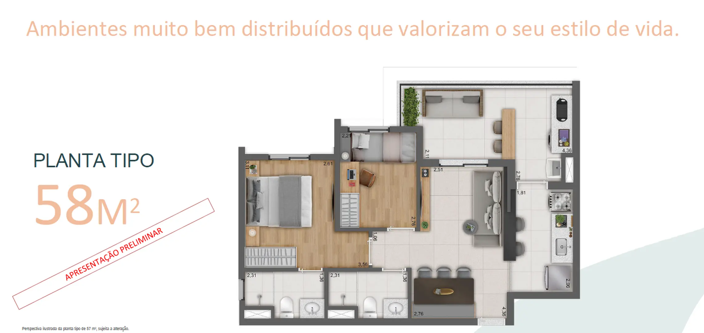 Planta 1 – Mirã Butantã