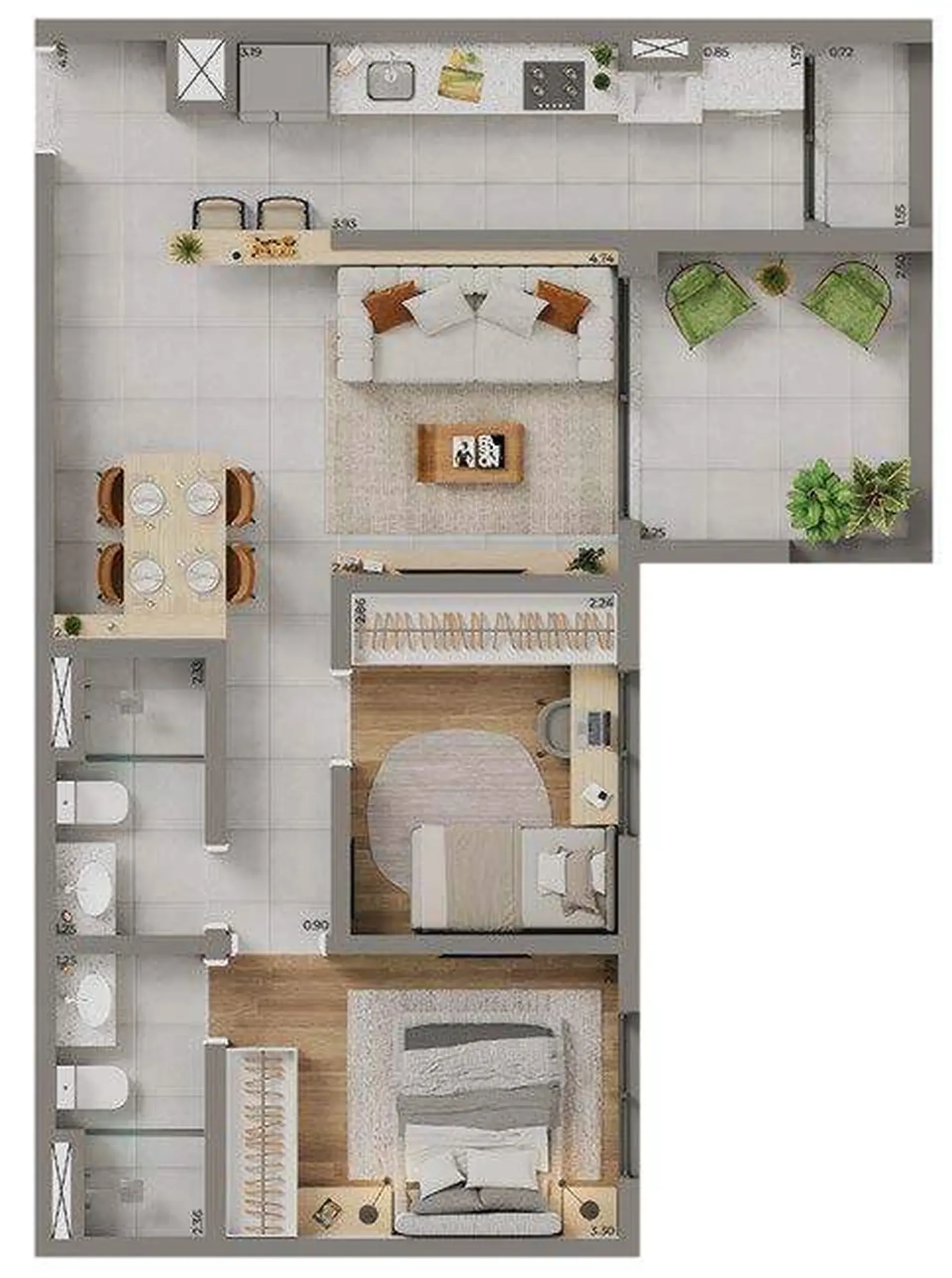 Planta 2 – Mirad