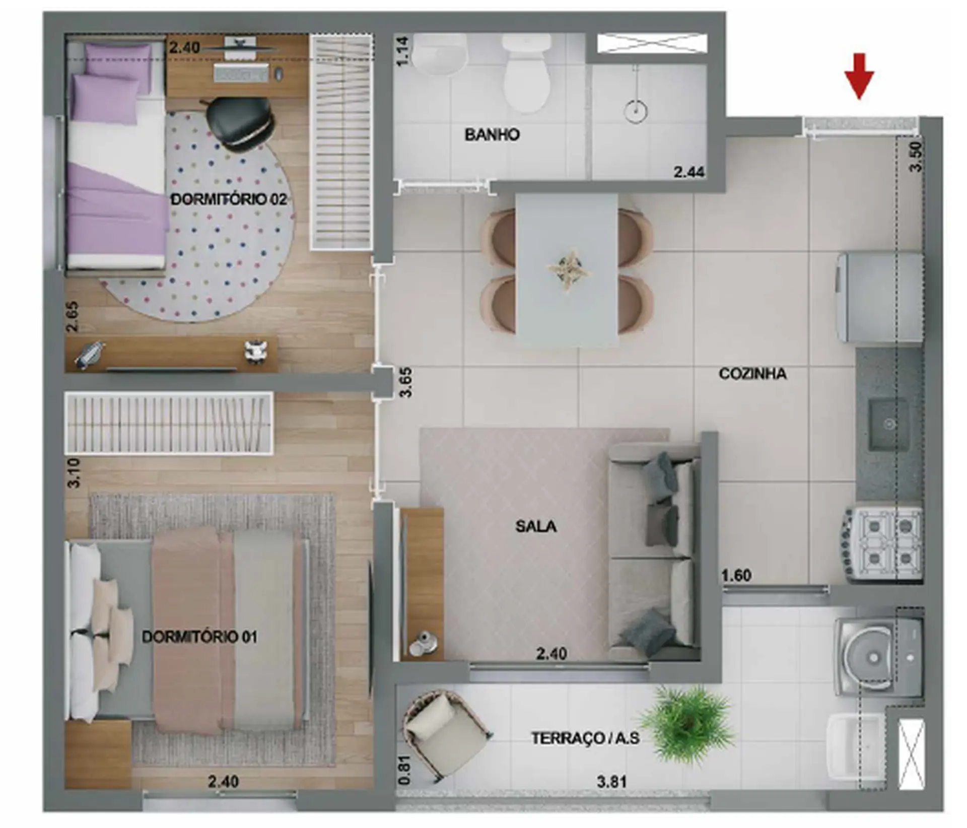 Planta 2 – Mirae Bom Retiro