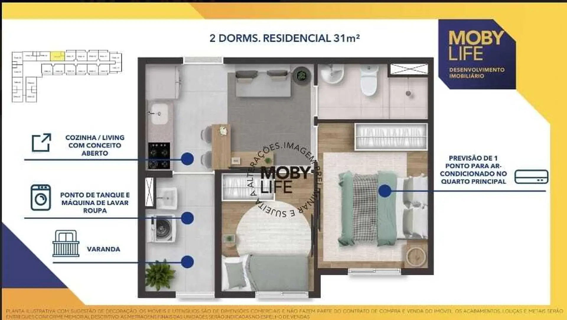 Planta 1 – Moby Life Pacaembu