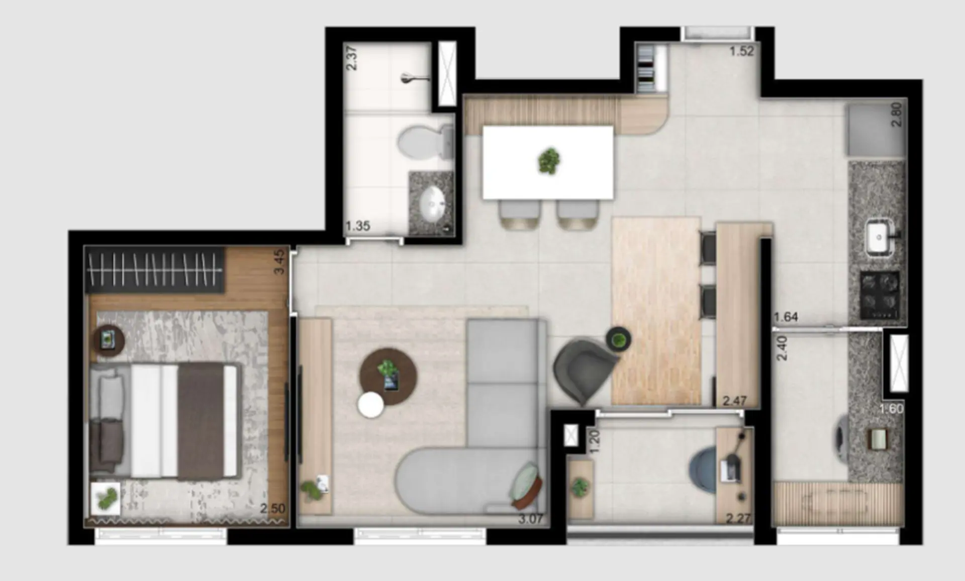 Planta 2 – Modo Butantã