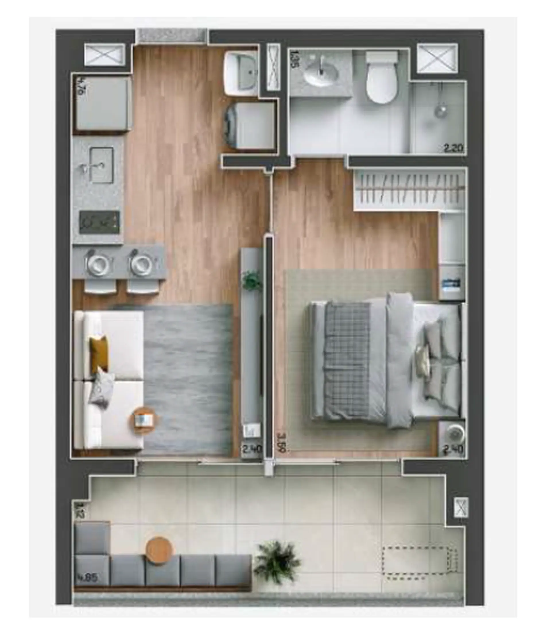 Planta 1 – Modo Ipiranga