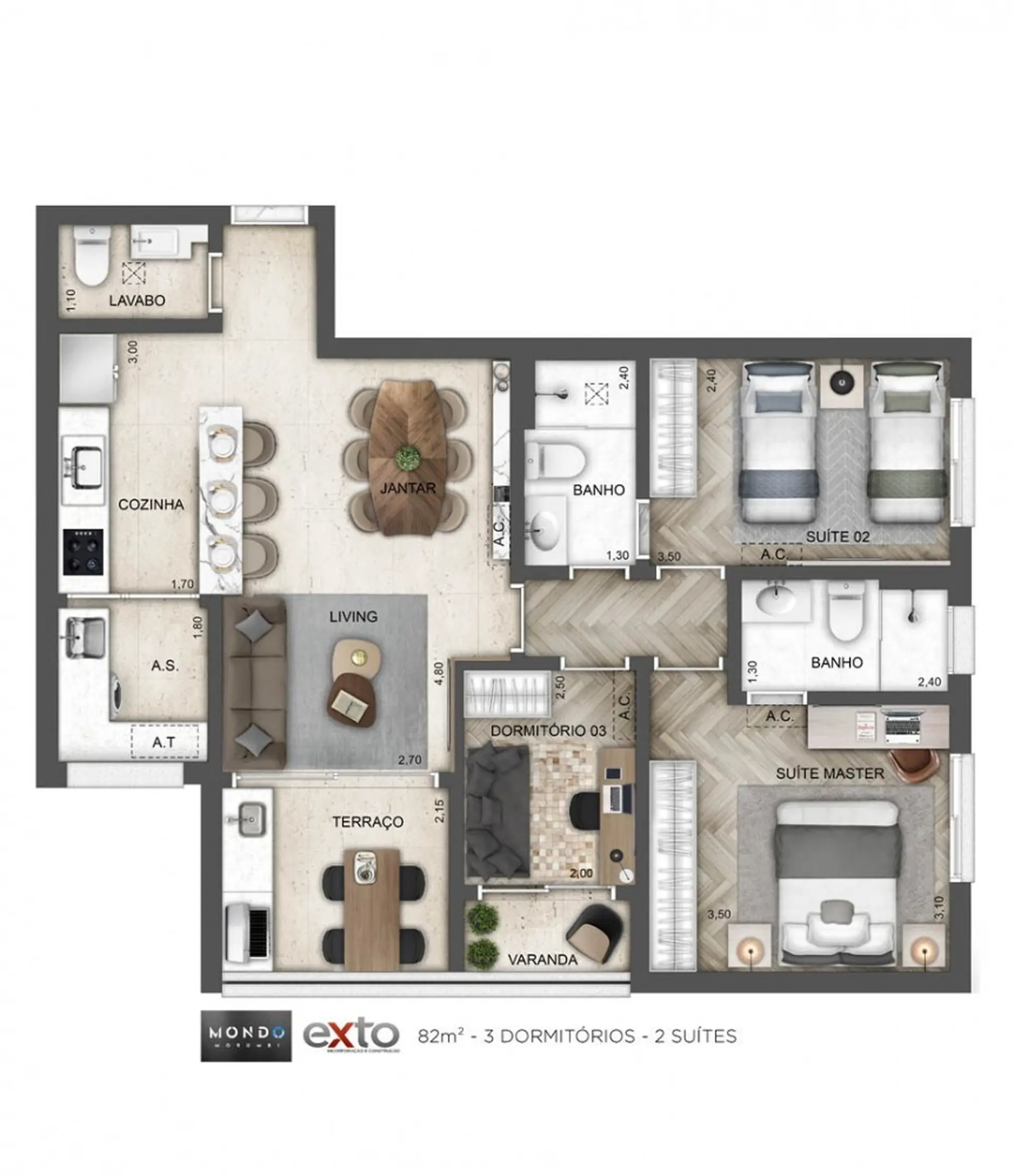 Planta 2 – Mondo Morumbi