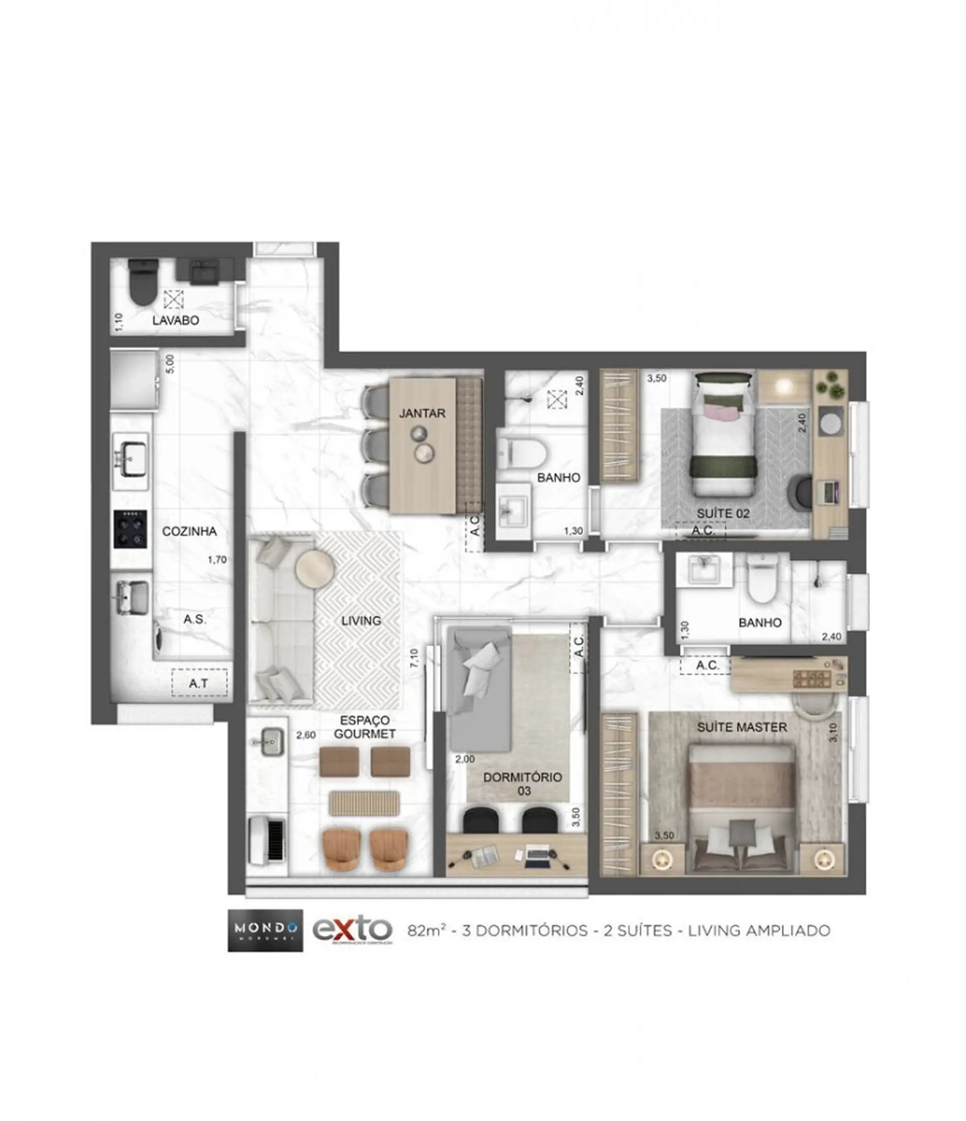 Planta 1 – Mondo Morumbi