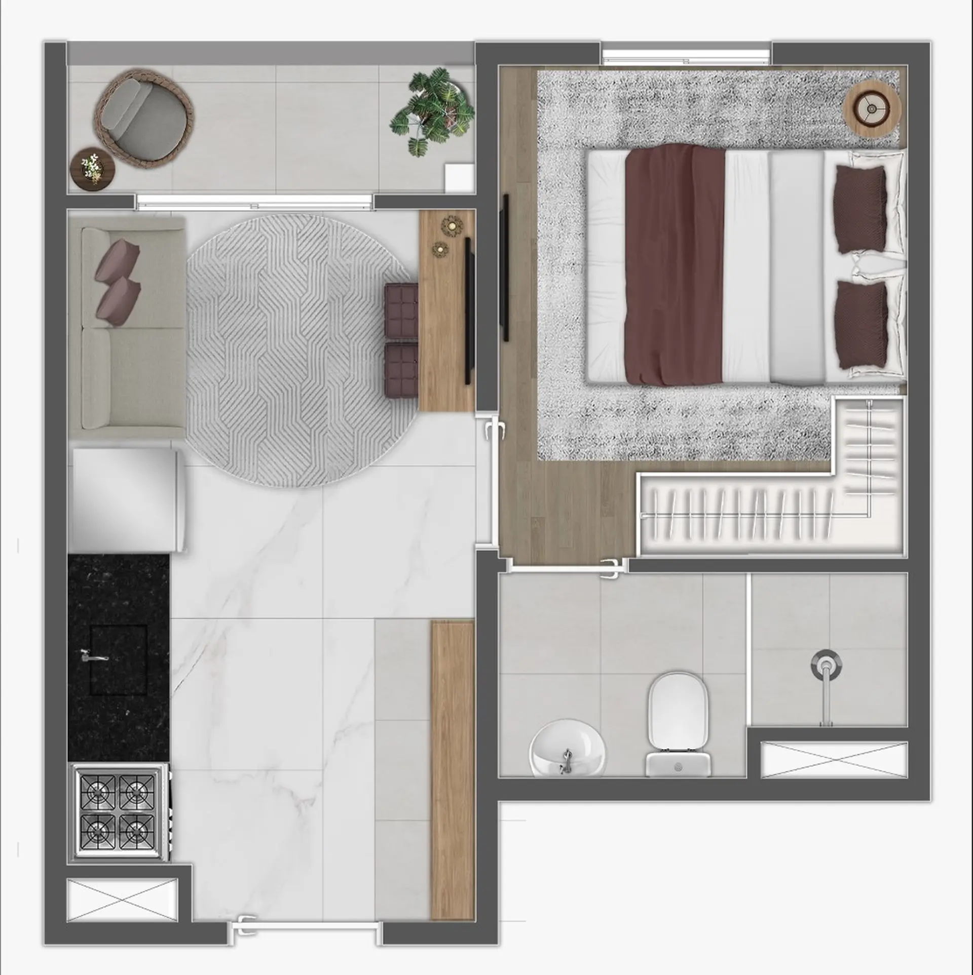 Planta 2 – Mundo Apto Essência Vila Prudente