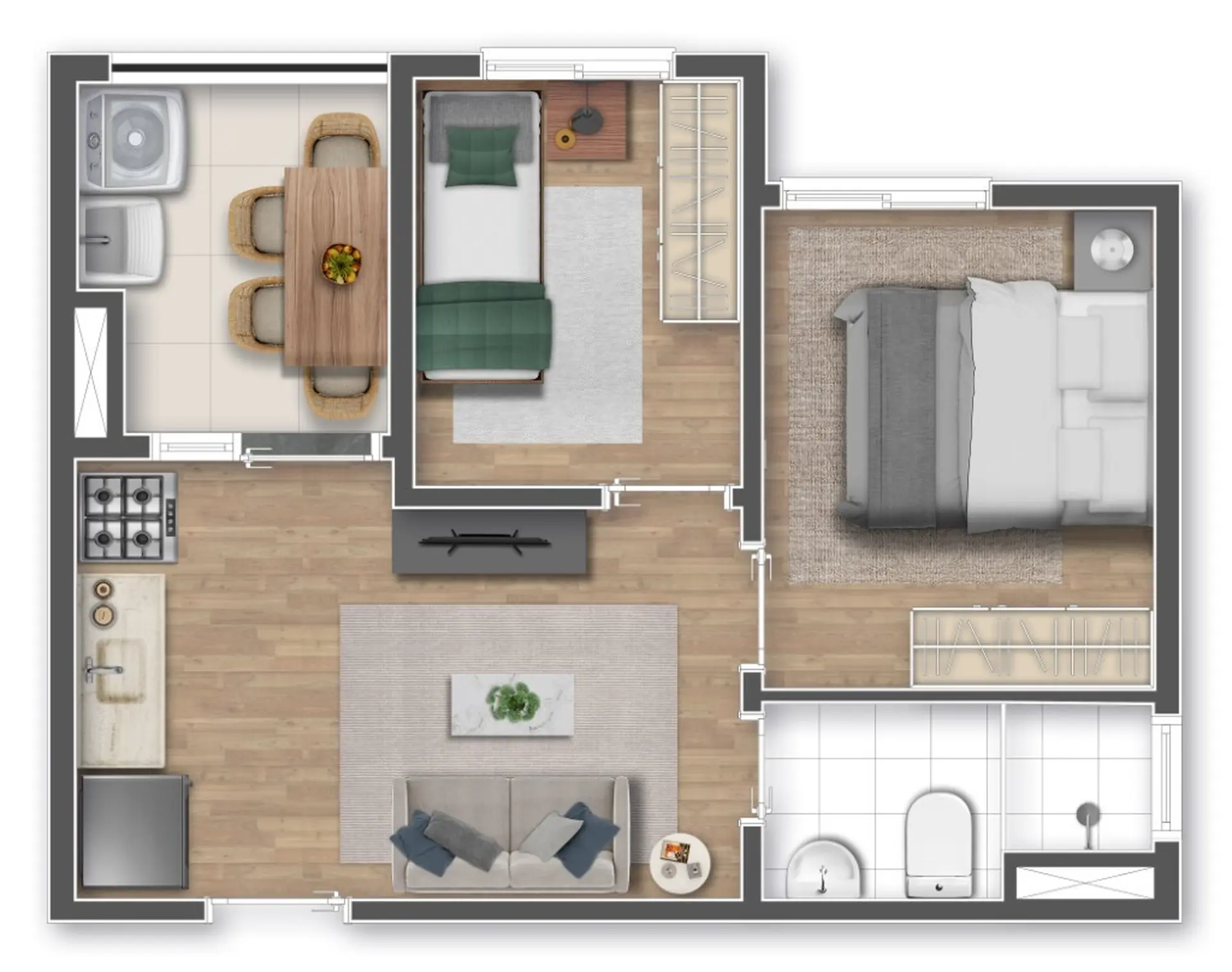 Planta 2 – Mundo Apto Santa Cecilia