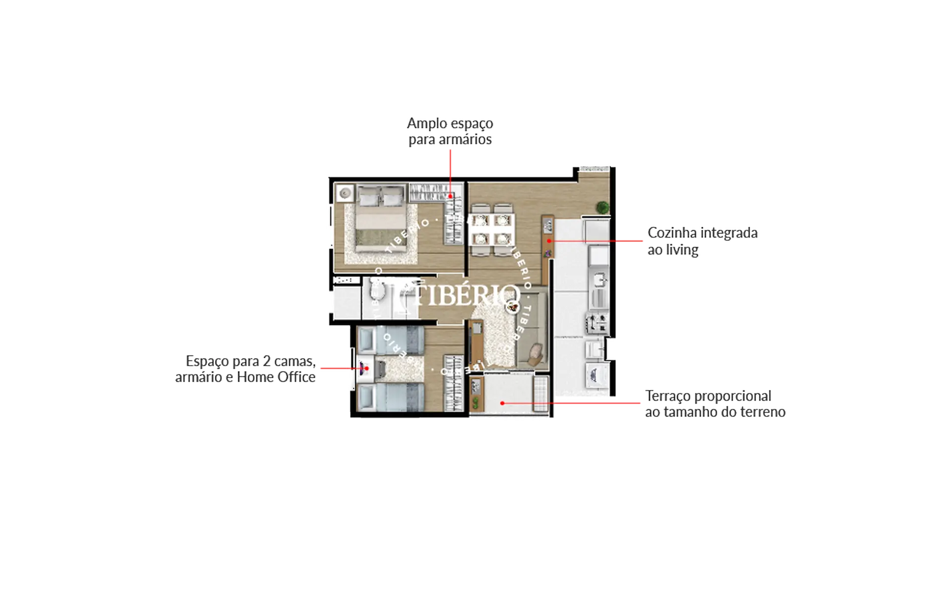 Planta 1 – My Space Conceição