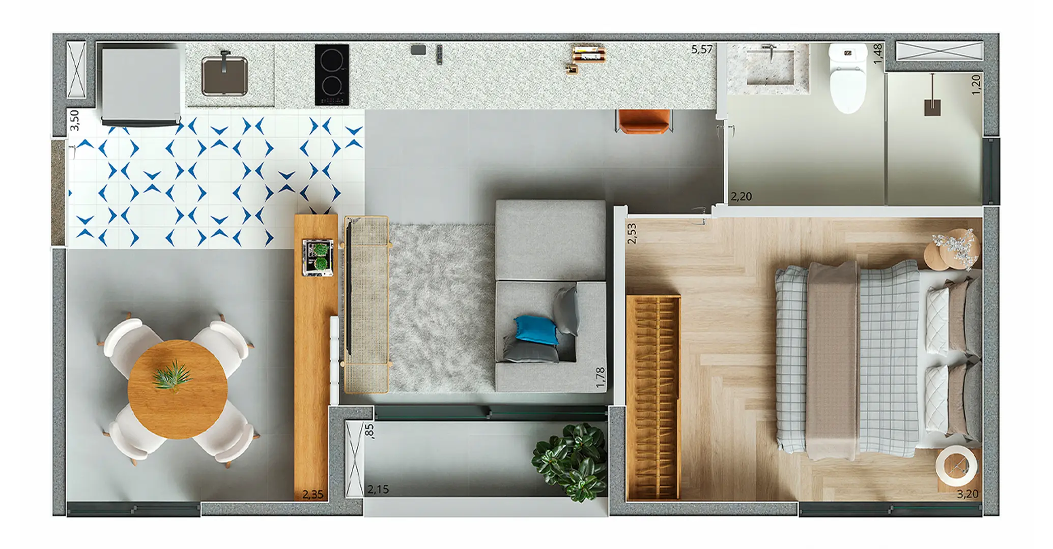 Planta 1 – Nurban Conceição