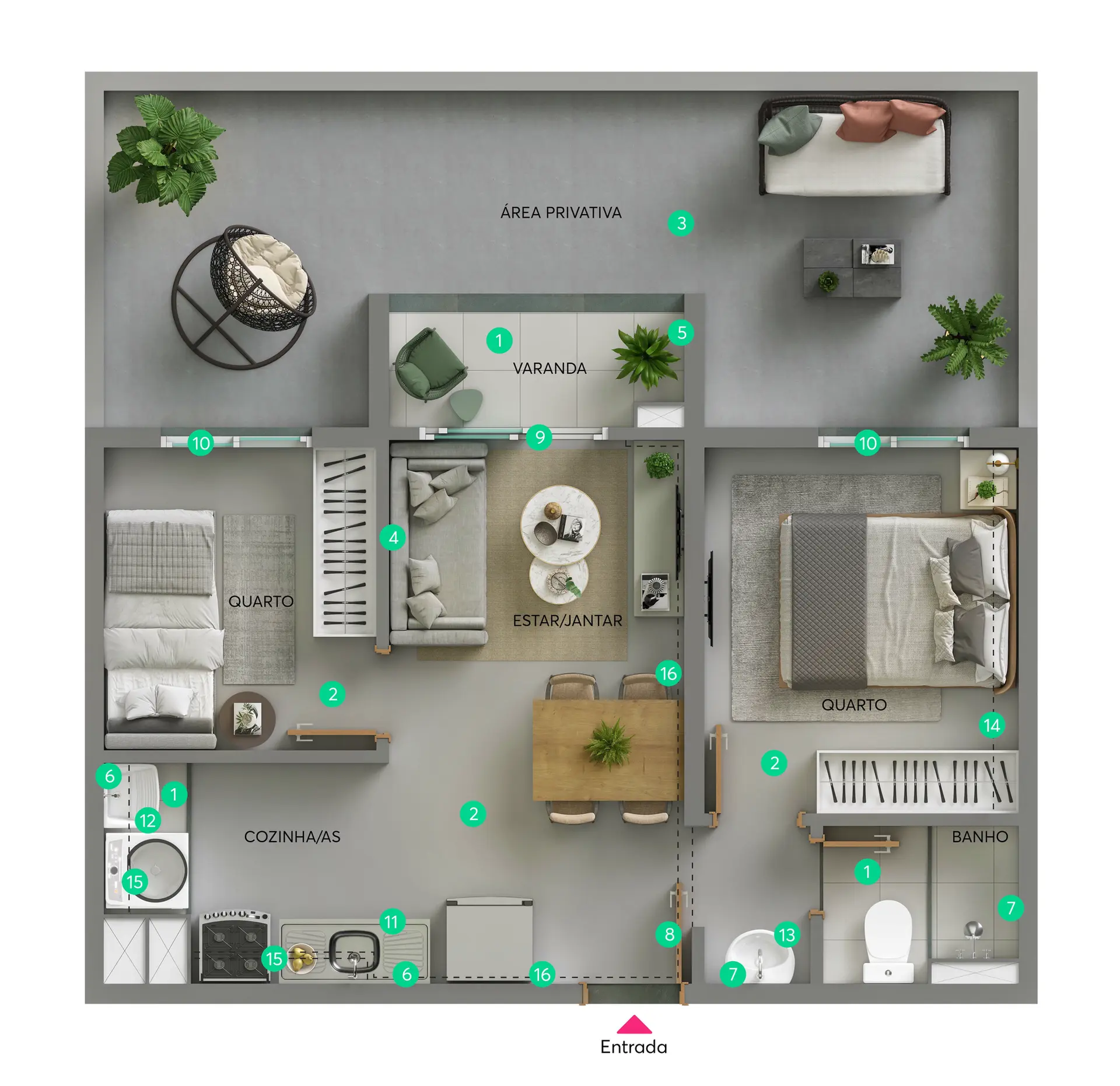 Planta 1 – Parque Holandês