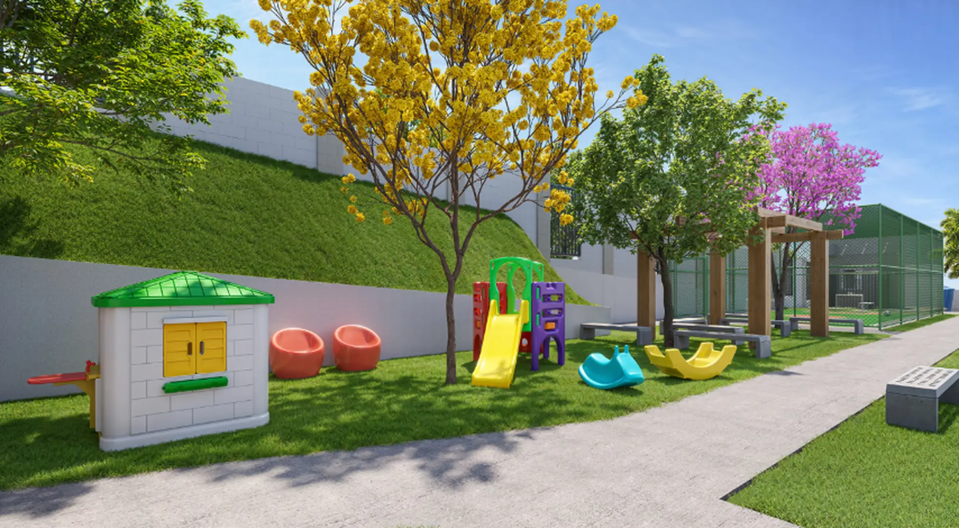 Parque Holandês — área de lazer 1
