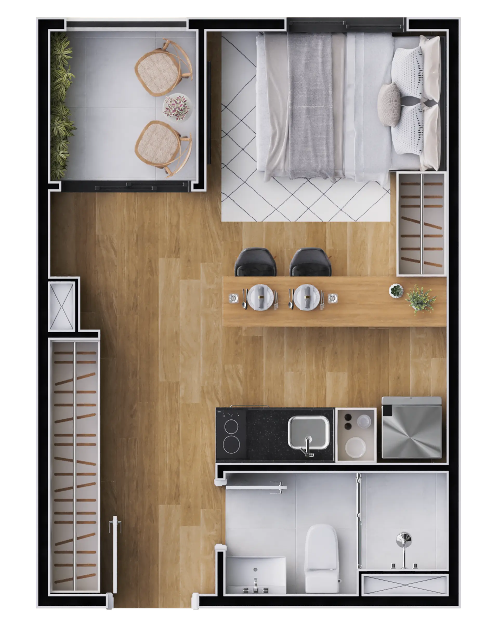 Planta 1 – Pin Barra Funda