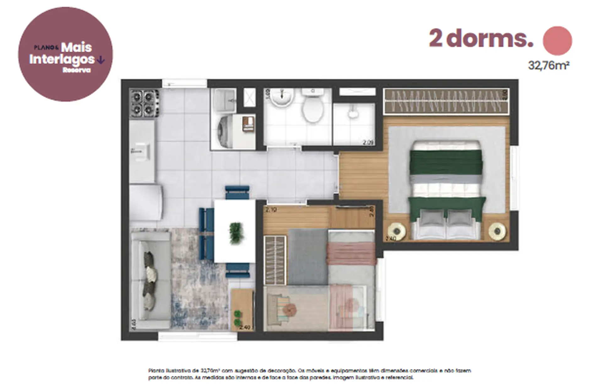 Planta 2 – Plano&Mais Interlagos Reserva