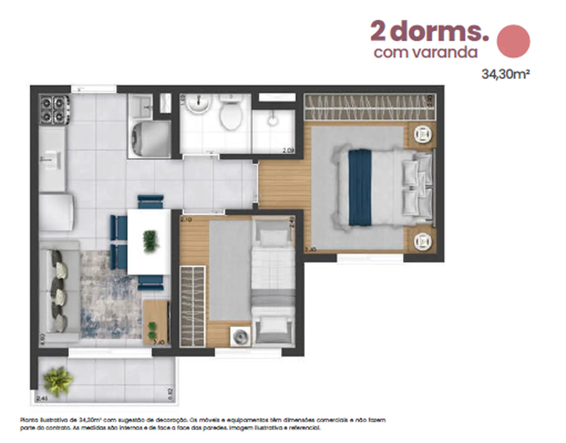 Planta 3 – Plano&Mais Interlagos Reserva