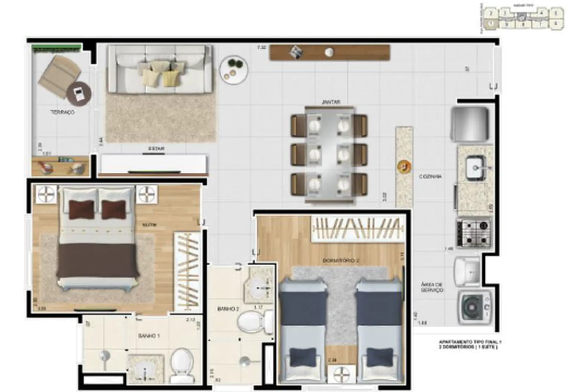 Planta 1 – Real Belém