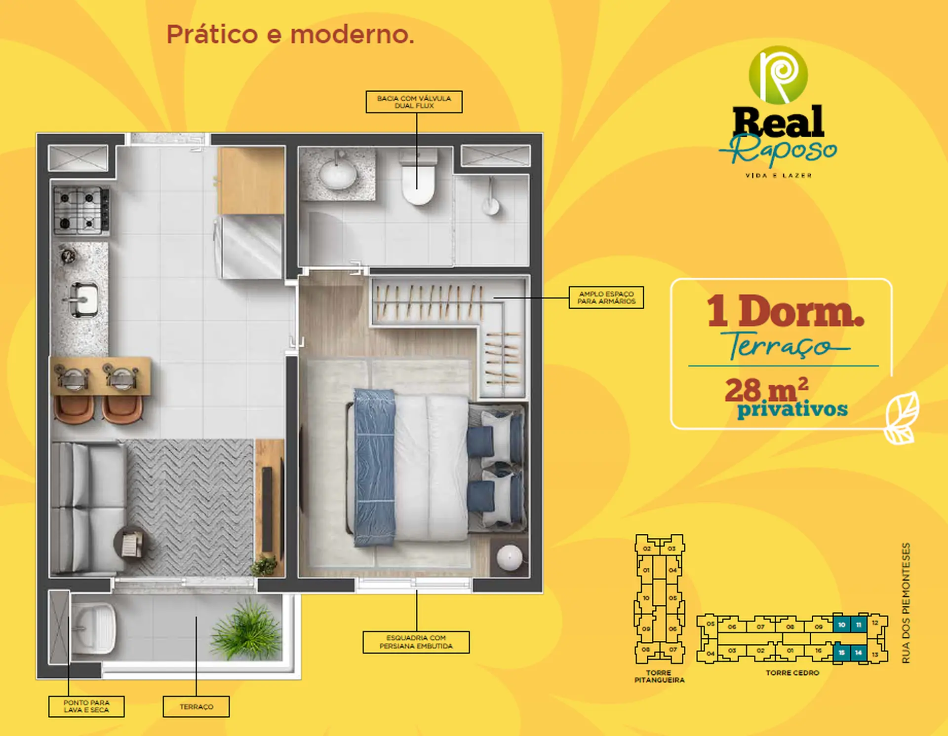 Planta 1 – Real Raposo