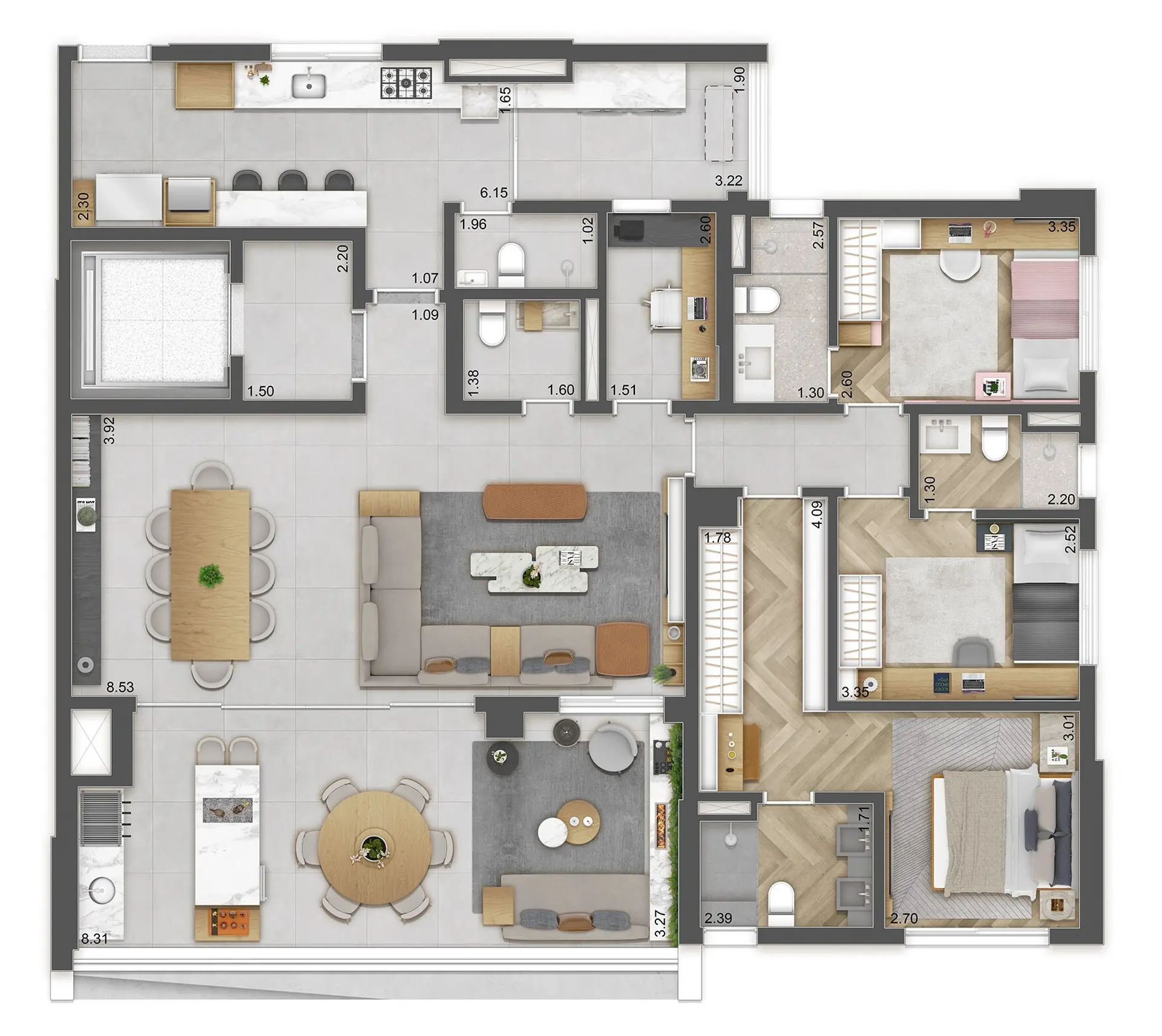 Planta 3 – Reserva Figueiras