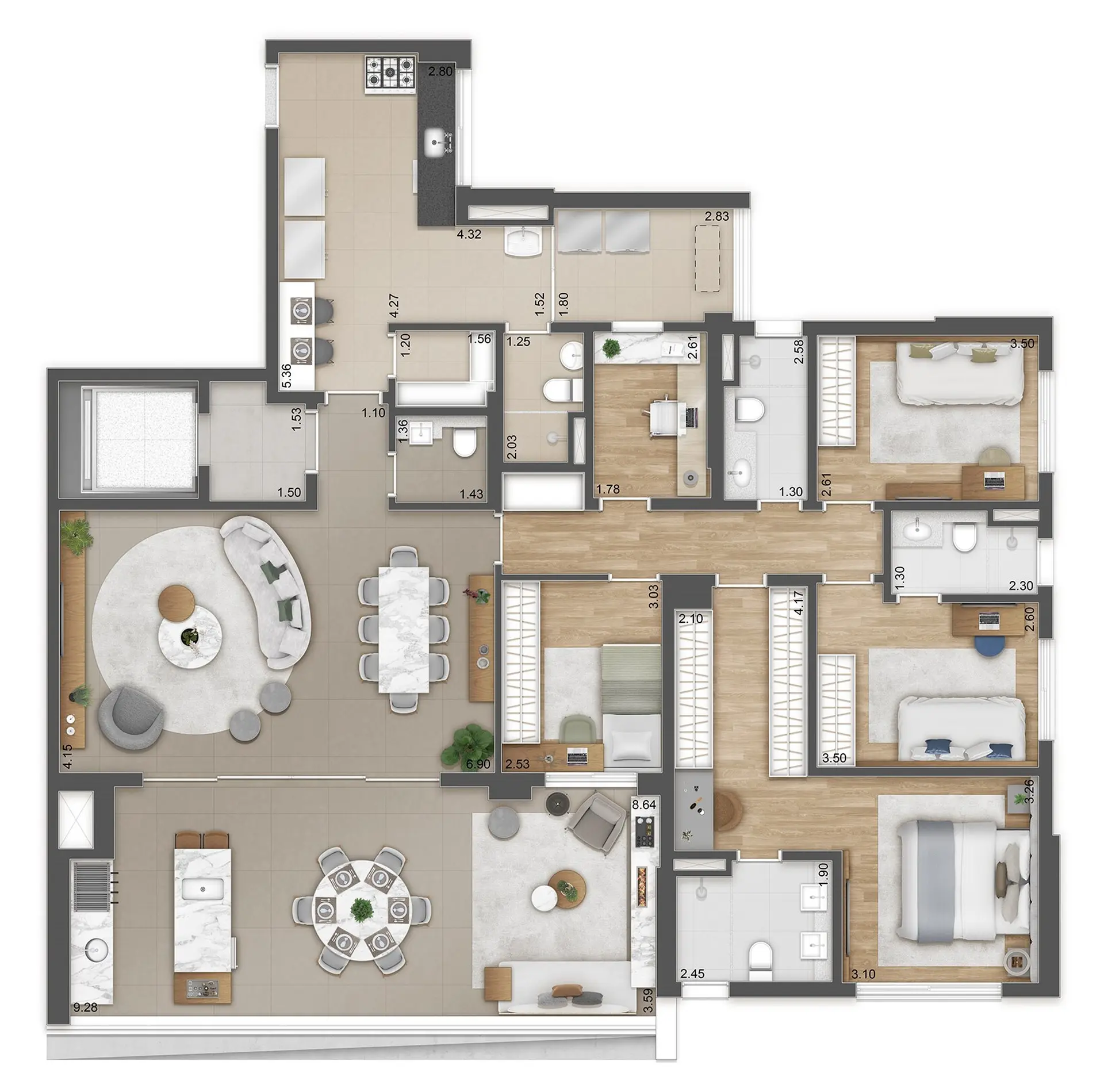 Planta 2 – Reserva Figueiras