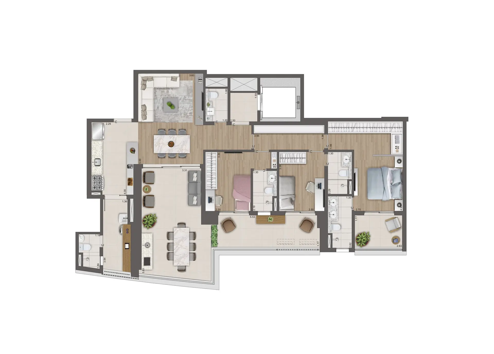 Planta 1 – Reserva Flamboyant