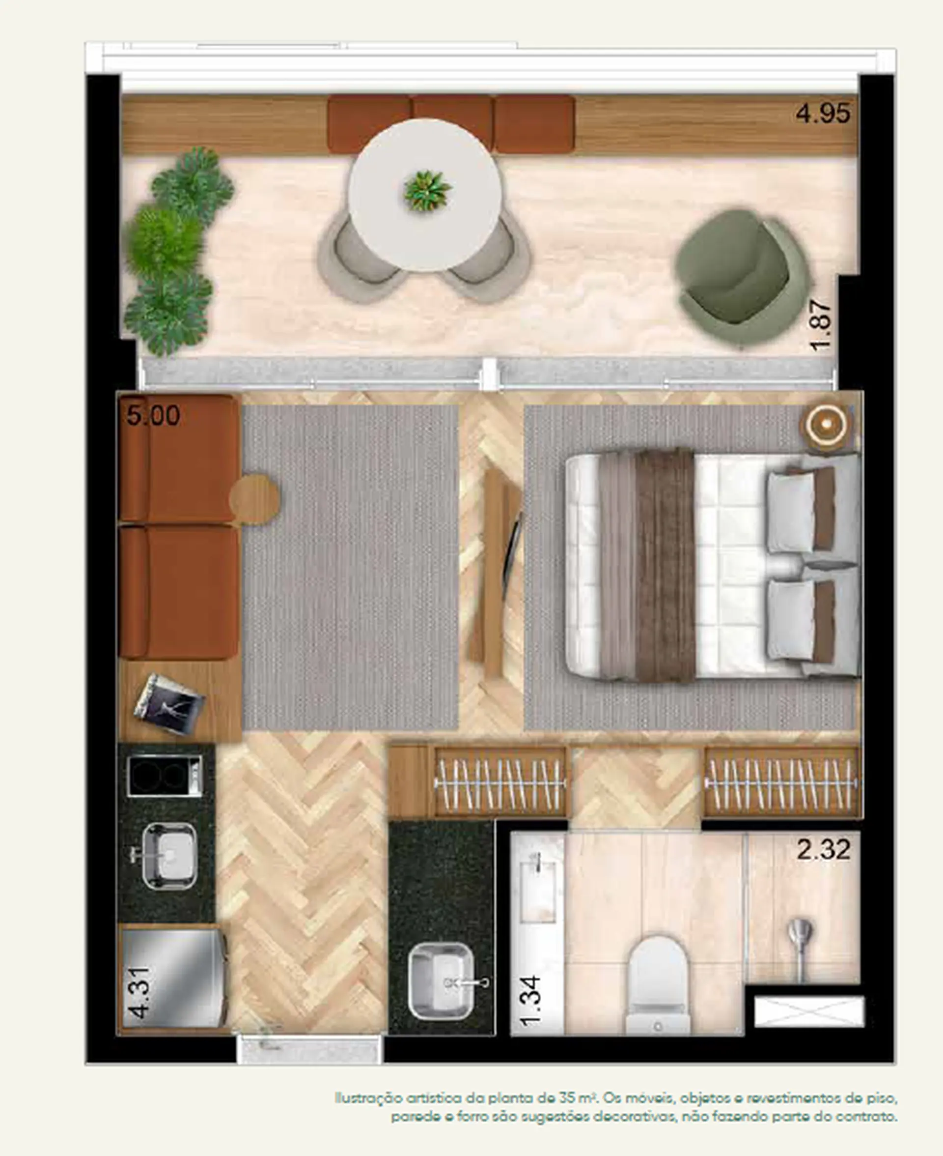 Planta 1 – River South