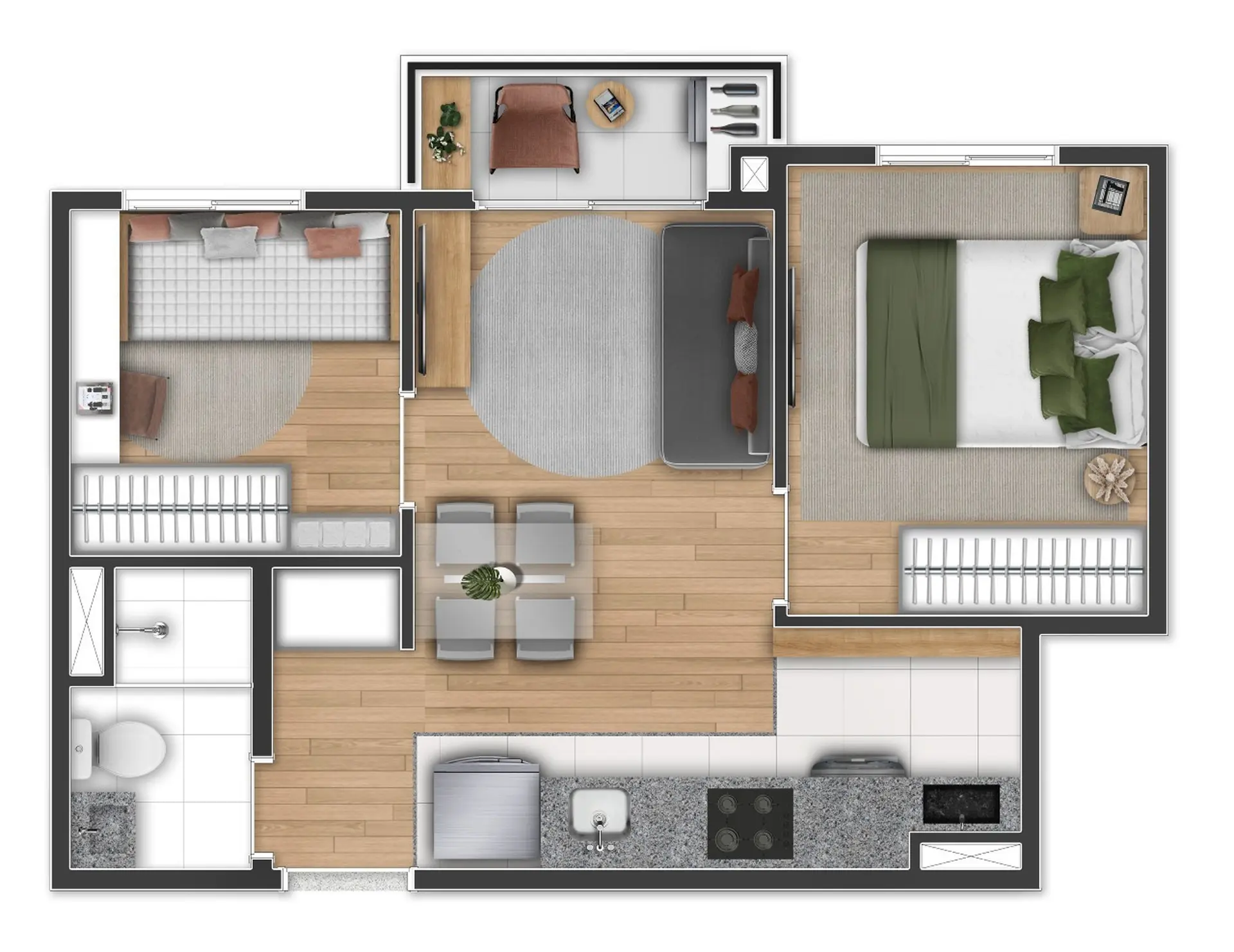 Planta 4 – Side Sacomã