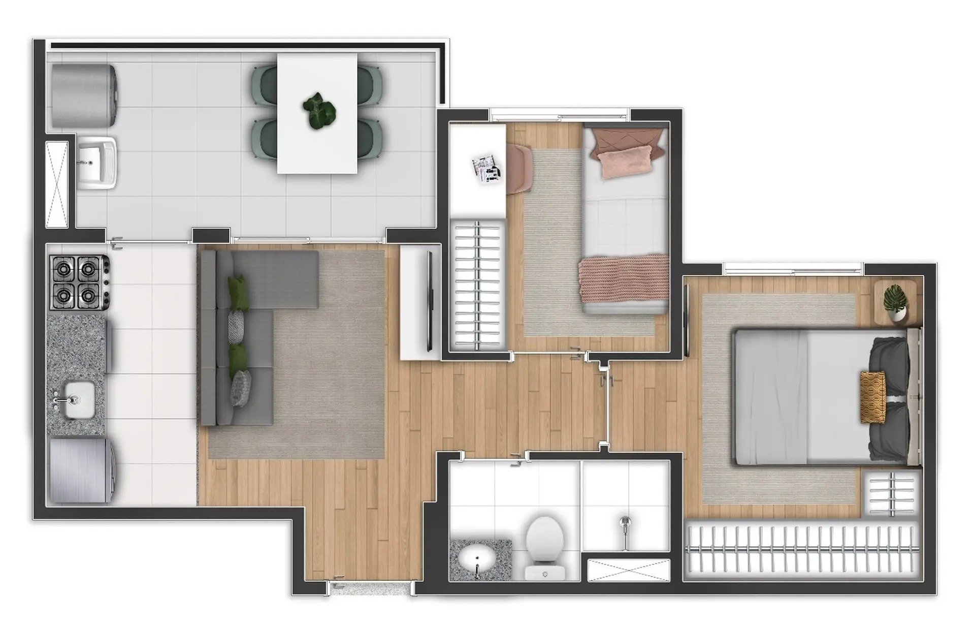 Planta 3 – Side Sacomã