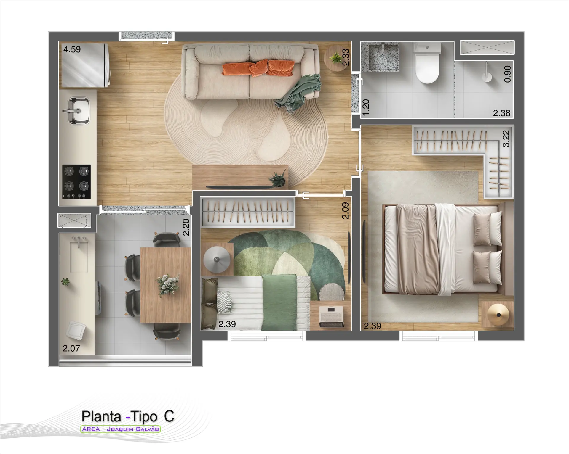 Planta 1 – Smarthome Vila Sônia